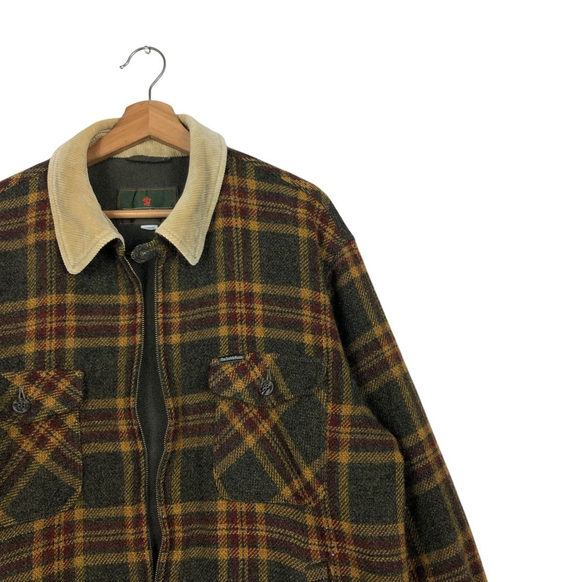 Hysteric Glamour 🔥VINTAGE CHORE WOOL ZIPPER JACKET THE SCOTCH HOUSE TARTAN Size US M / EU 48-50 / 2 - 8 Thumbnail