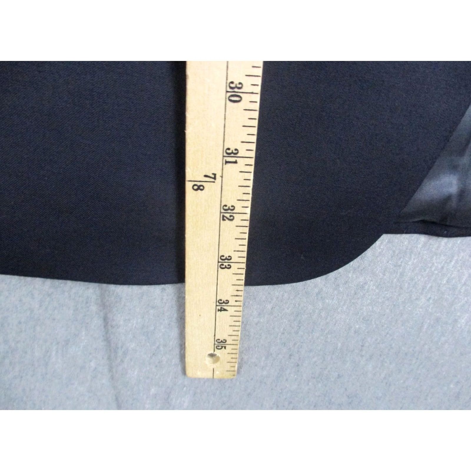 Ralph Lauren Lauren Ralph Lauren Blazer Jacket Mens 48L Blue Wool Sport Coat Classic 2 Button Size 48R - 3 Thumbnail