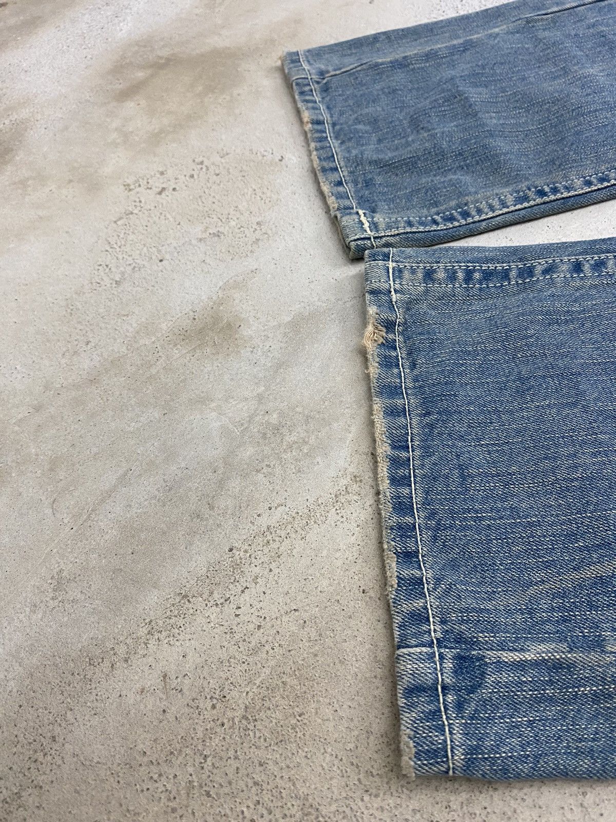 Hysteric Glamour Just Amorica Denim Style Mud Washed Light Jean Clawn Mark Size US 28 / EU 44 - 8 Thumbnail