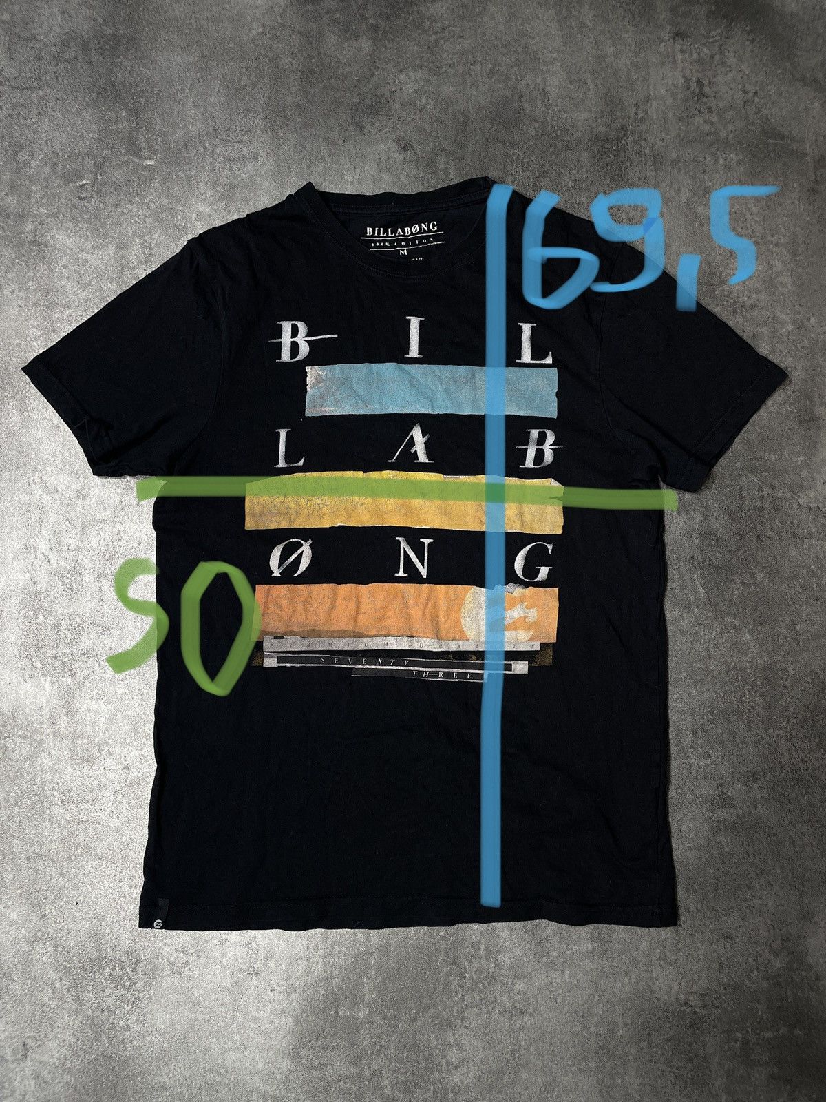 Billabong Billabong Vintage Tee Spellout Big Logo Hype y2k Size US M / EU 48-50 / 2 - 10 Thumbnail