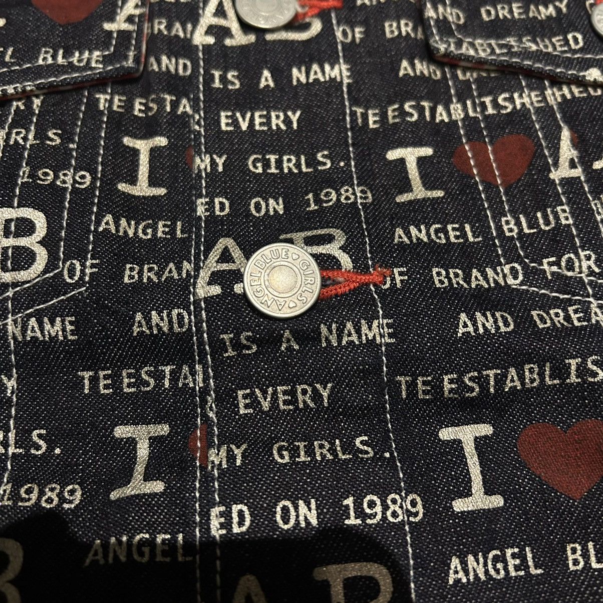 Angel Blue ANGEL BLUE Girls Trucker Jacket Denim Size US M / EU 48-50 / 2 - 6 Thumbnail