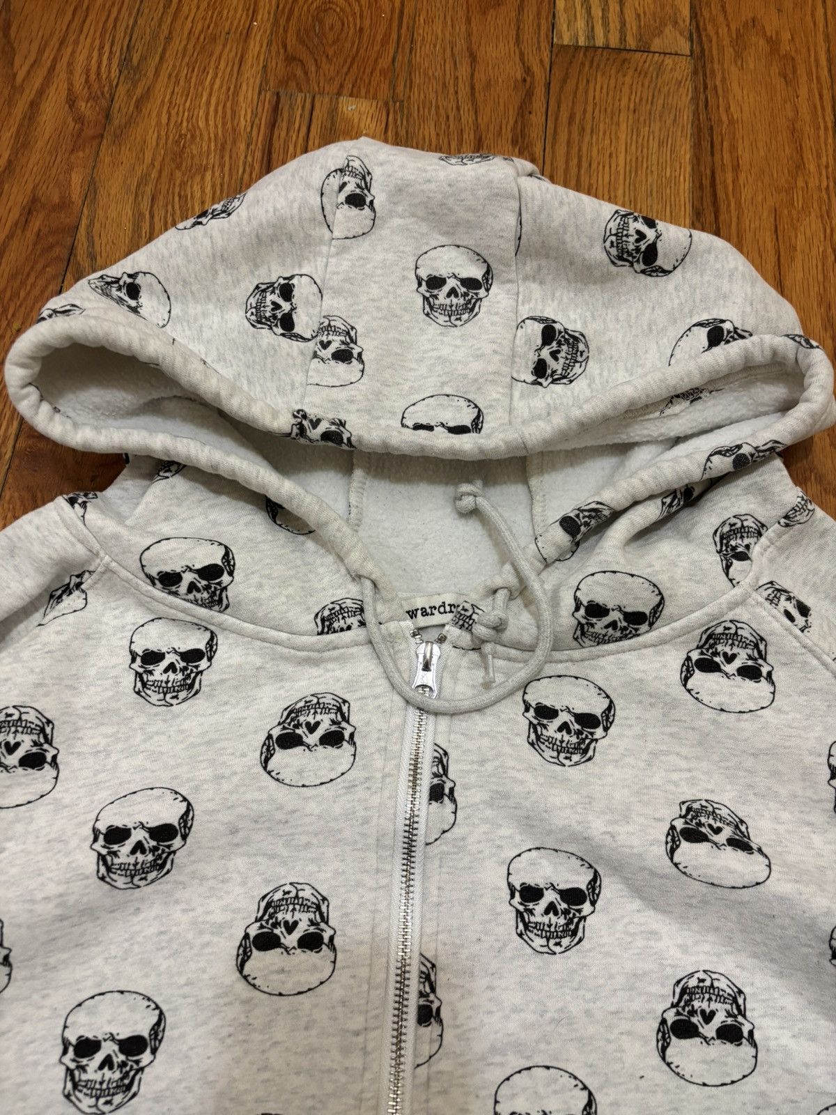 Other Y2K/2000s Skull all over print Large zip up Size US L / EU 52-54 / 3 - 2 Thumbnail