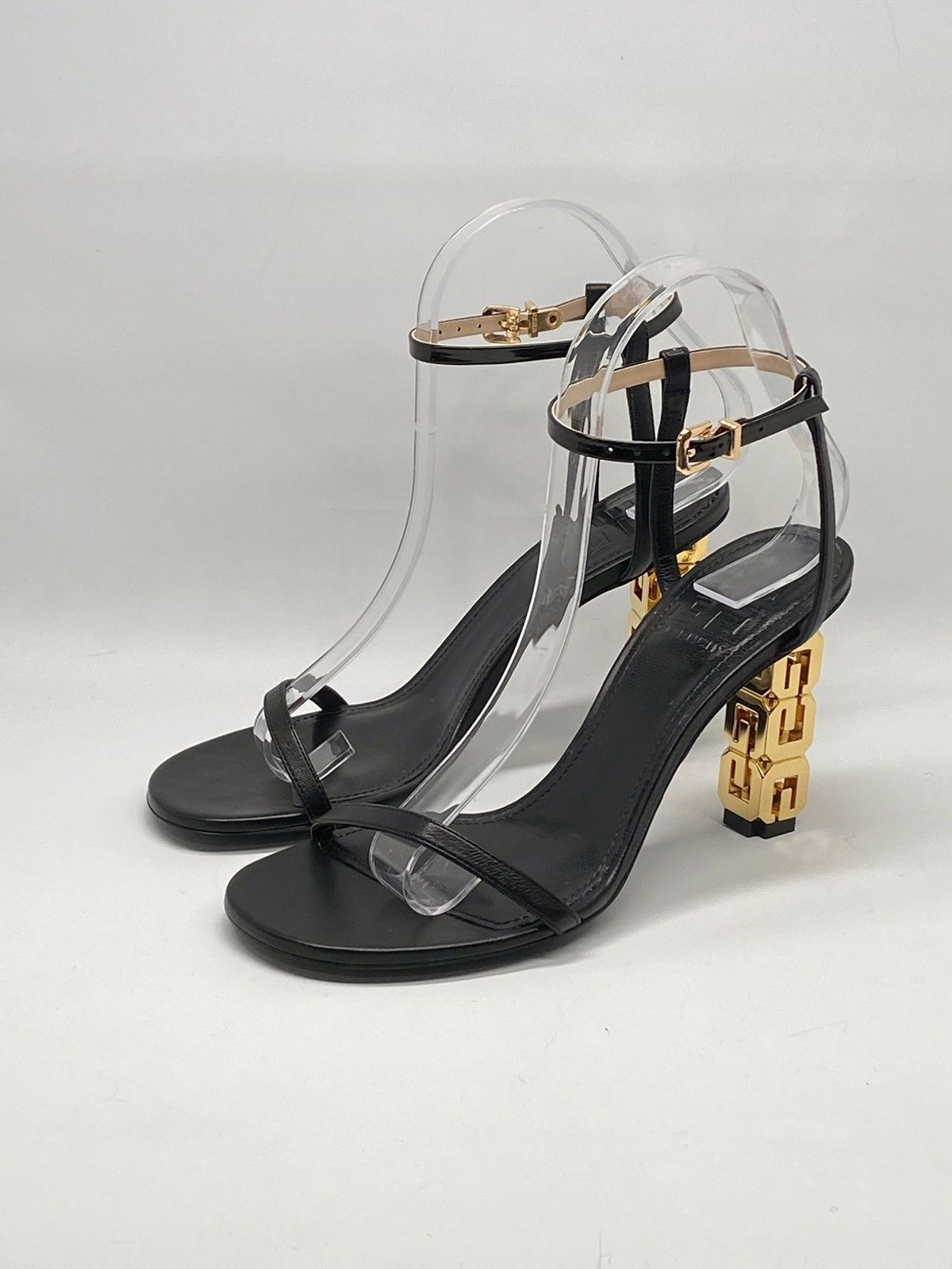 Givenchy Givenchy G Cube Sculptural Heel Leather Sandals size 37 Size US 7 / IT 37 - 5 Thumbnail