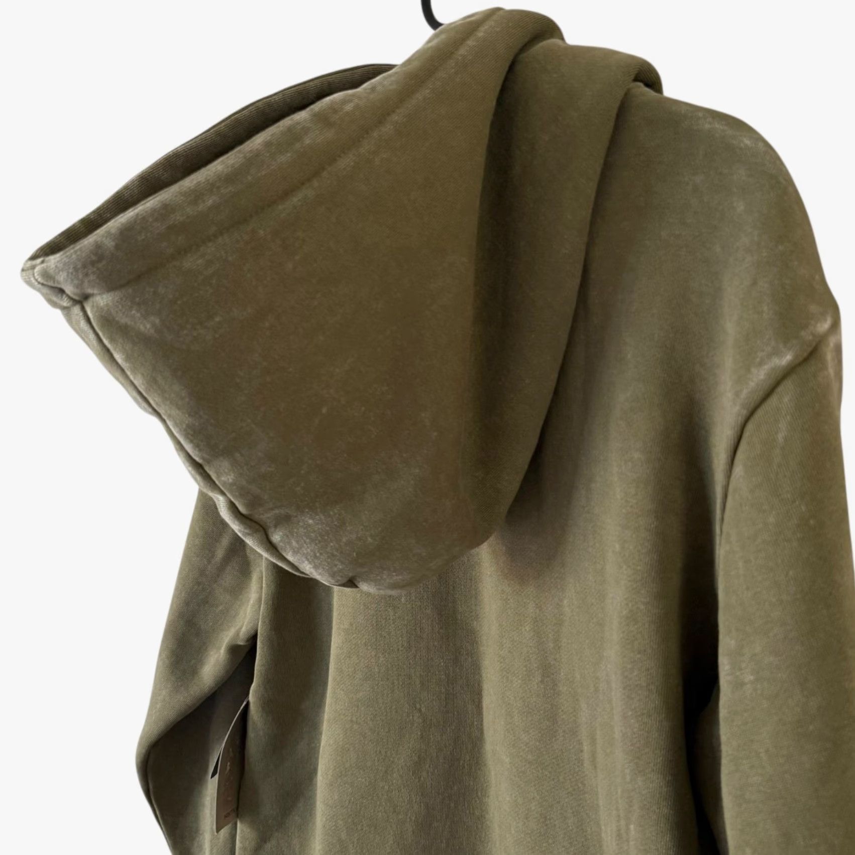Olive Ninth Hall Hoodie Shirt City Grunge Olive Green Men S Small Pullover Pockets Relaxed New Size US S / EU 44-46 / 1 - 6 Thumbnail
