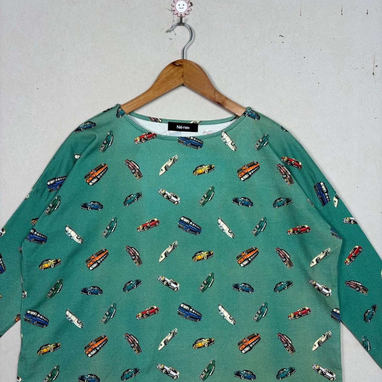 Issey Miyake Issey Miyake Ne-Net Car Overprint Sun Faded Tshirt Size US M / EU 48-50 / 2 - 3 Thumbnail