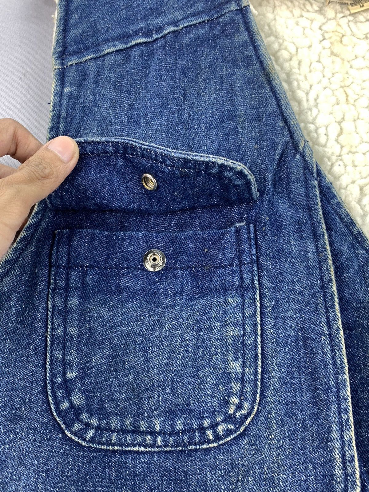 Vintage Vintage Denim Jacket Wood Crane Vest Size US M / EU 48-50 / 2 - 6 Thumbnail
