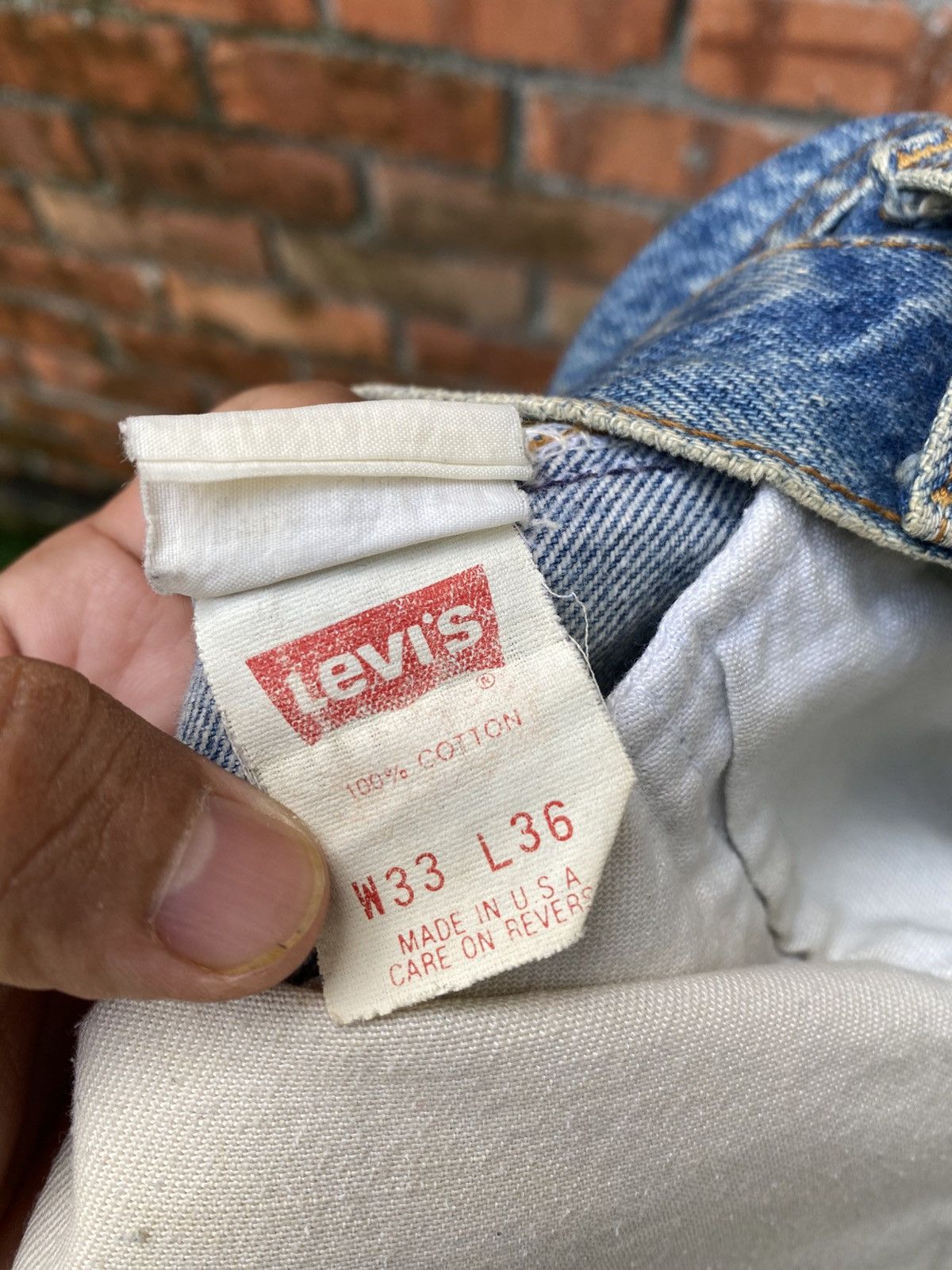 Levi's Vintage Clothing W32x29 Vintage levi's 501xx made in USA 80s Size US 32 / EU 48 - 7 Thumbnail