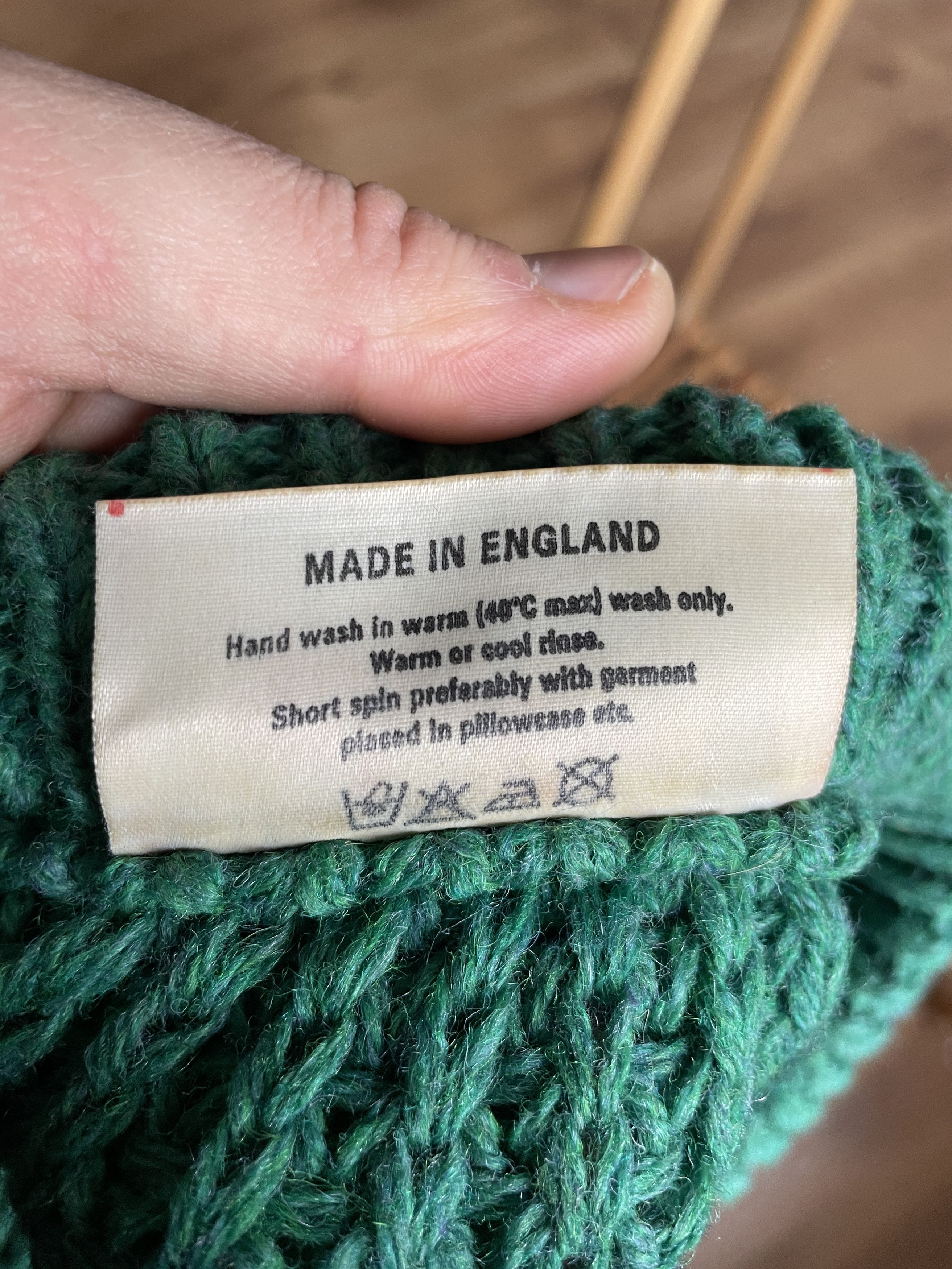 Vintage The Cornish Woollen Vintage 80's Fisherman Heavy Sweater Size US L / EU 52-54 / 3 - 7 Thumbnail