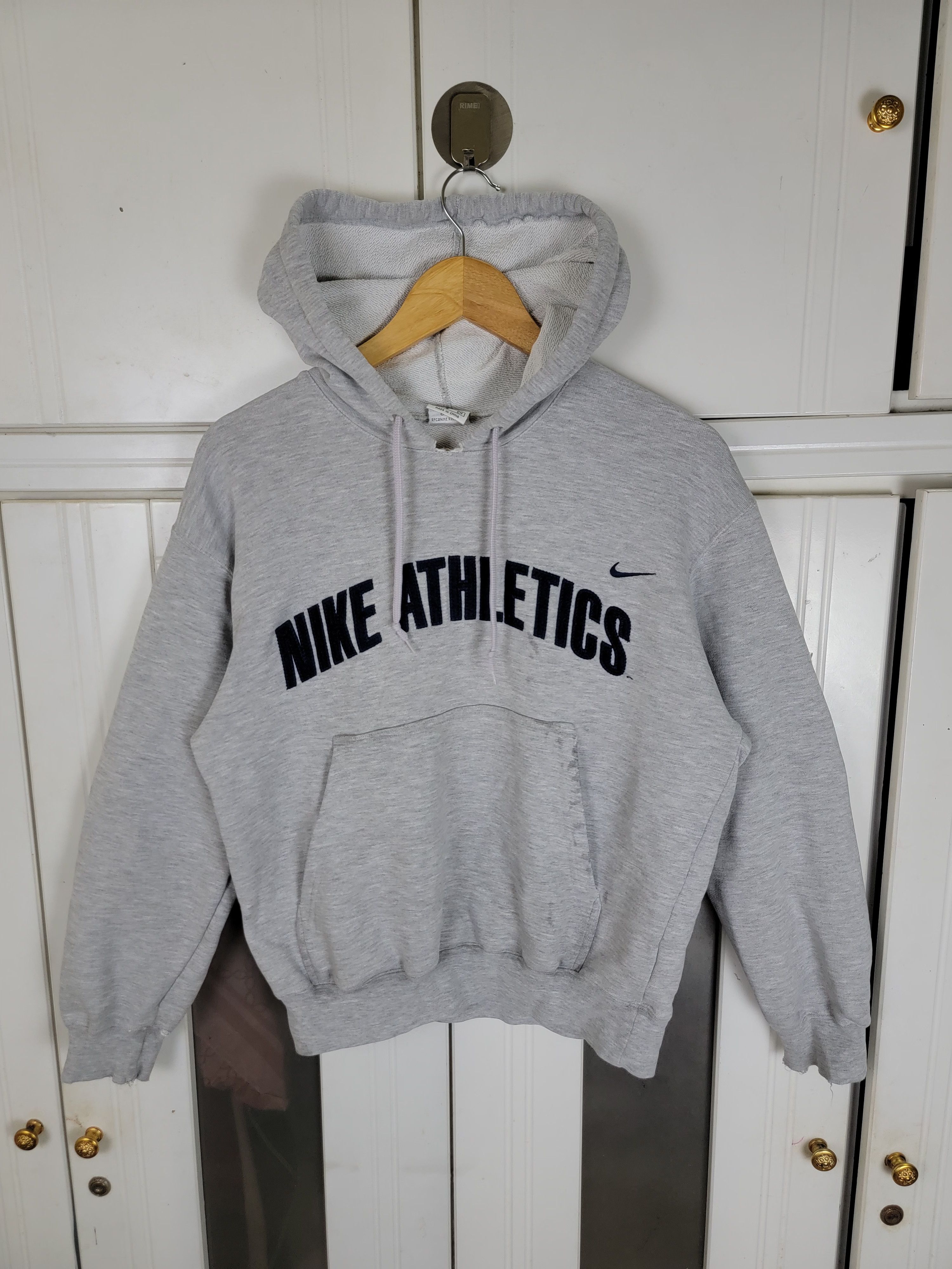 Nike × Vintage Vintage Nike Athletic Hoodies Size US S / EU 44-46 / 1 - 3 Thumbnail