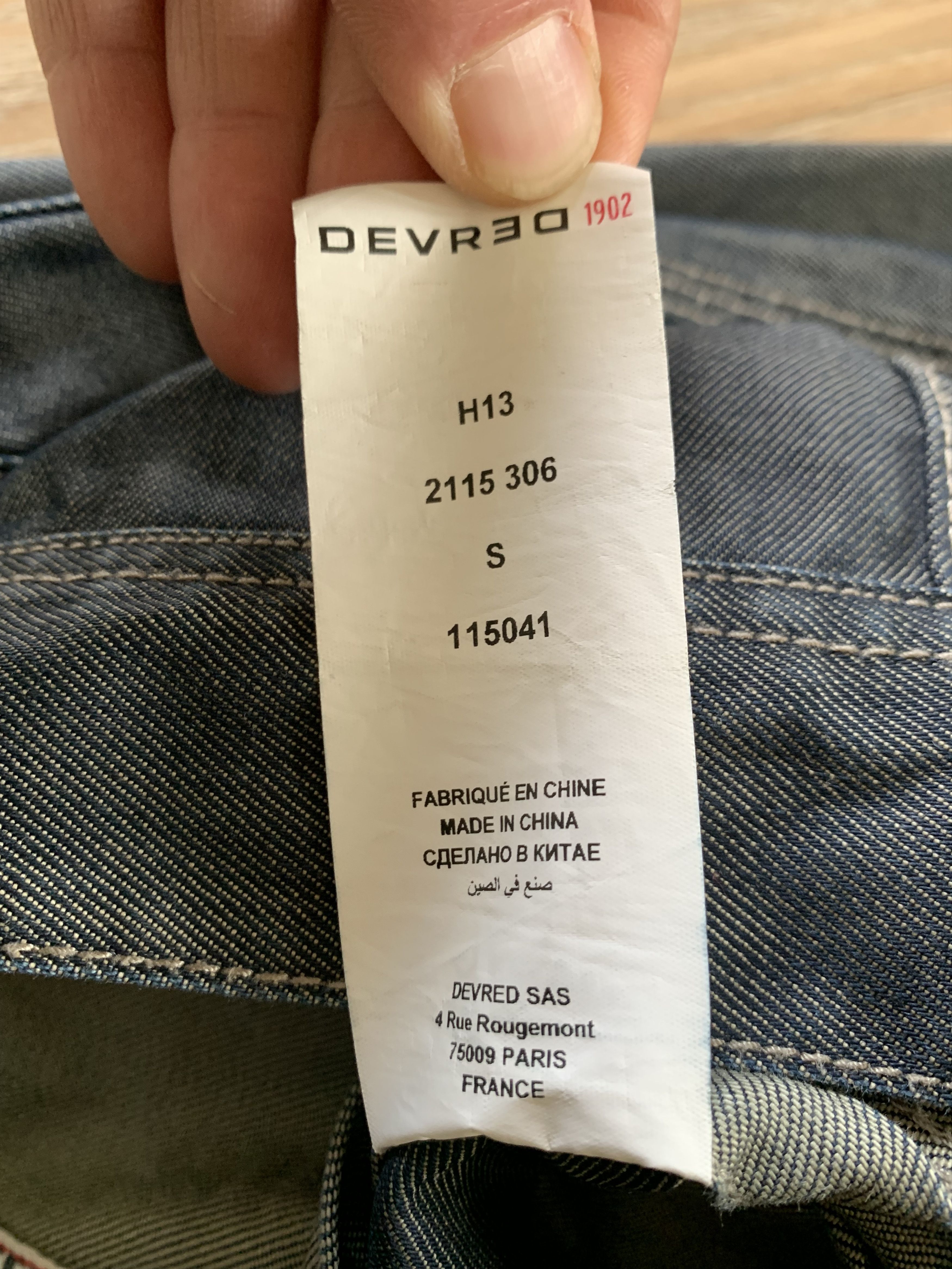 Designer × Japanese Brand Vintage Devred Denim Jacket Size US S / EU 44-46 / 1 - 7 Thumbnail