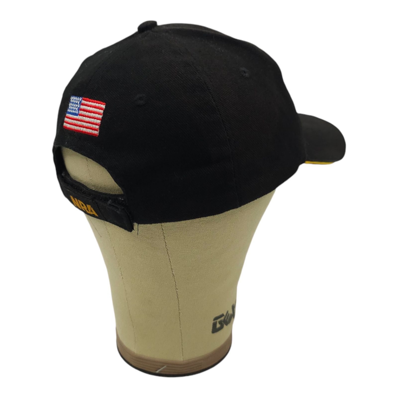 Other NRA Strapback Cap National Rifle Association Flag Black Hat Size ONE SIZE - 14 Thumbnail