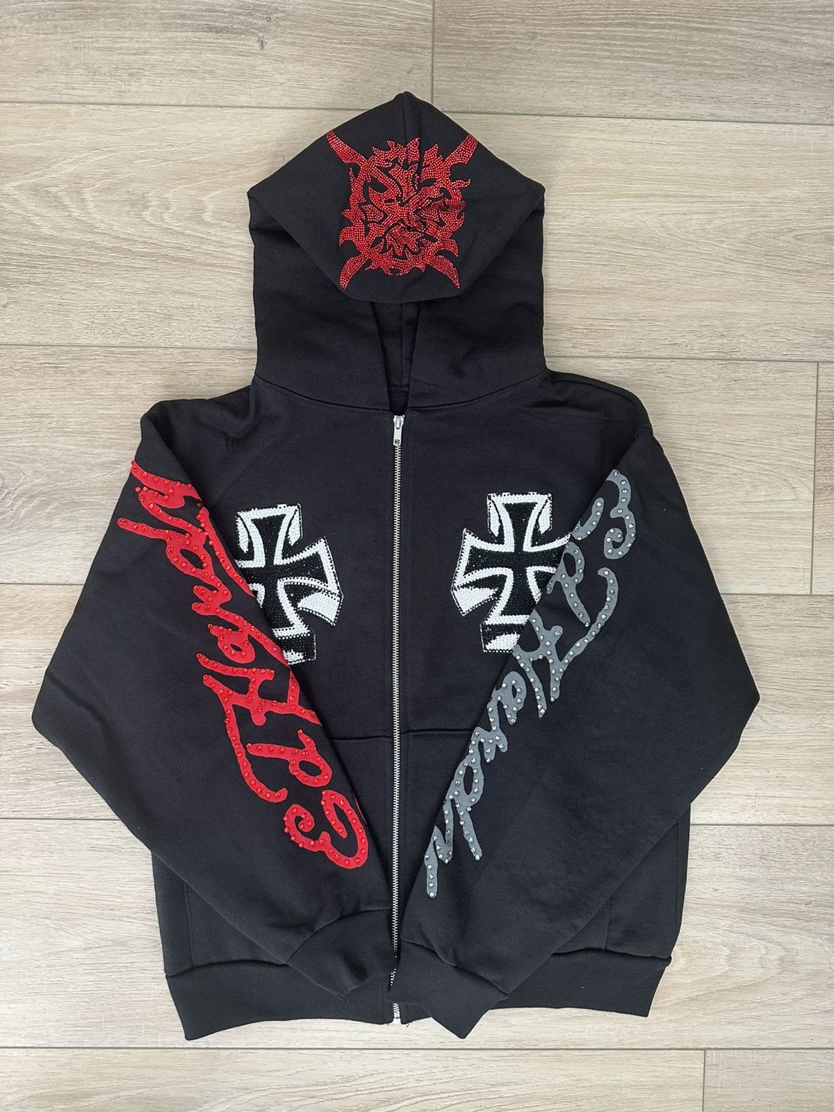 Ed Hardy × Ken Carson Ed Hardy by Ken Carson Zip Up Hoodie