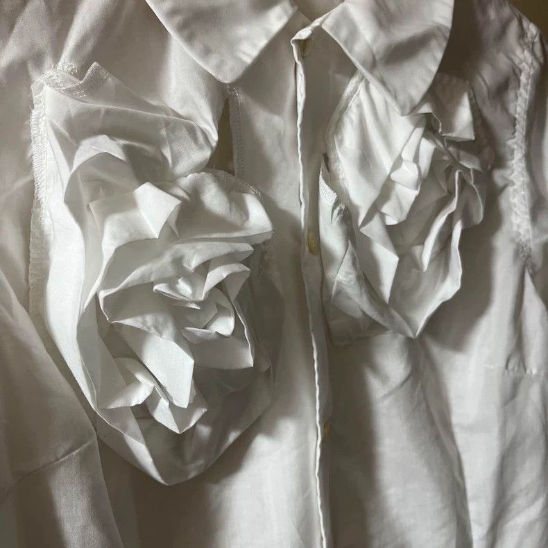 Other Comme Des Garcons Rose Rose Crew Neck Shirt Size S / US 4 / IT 40 - 2 Thumbnail