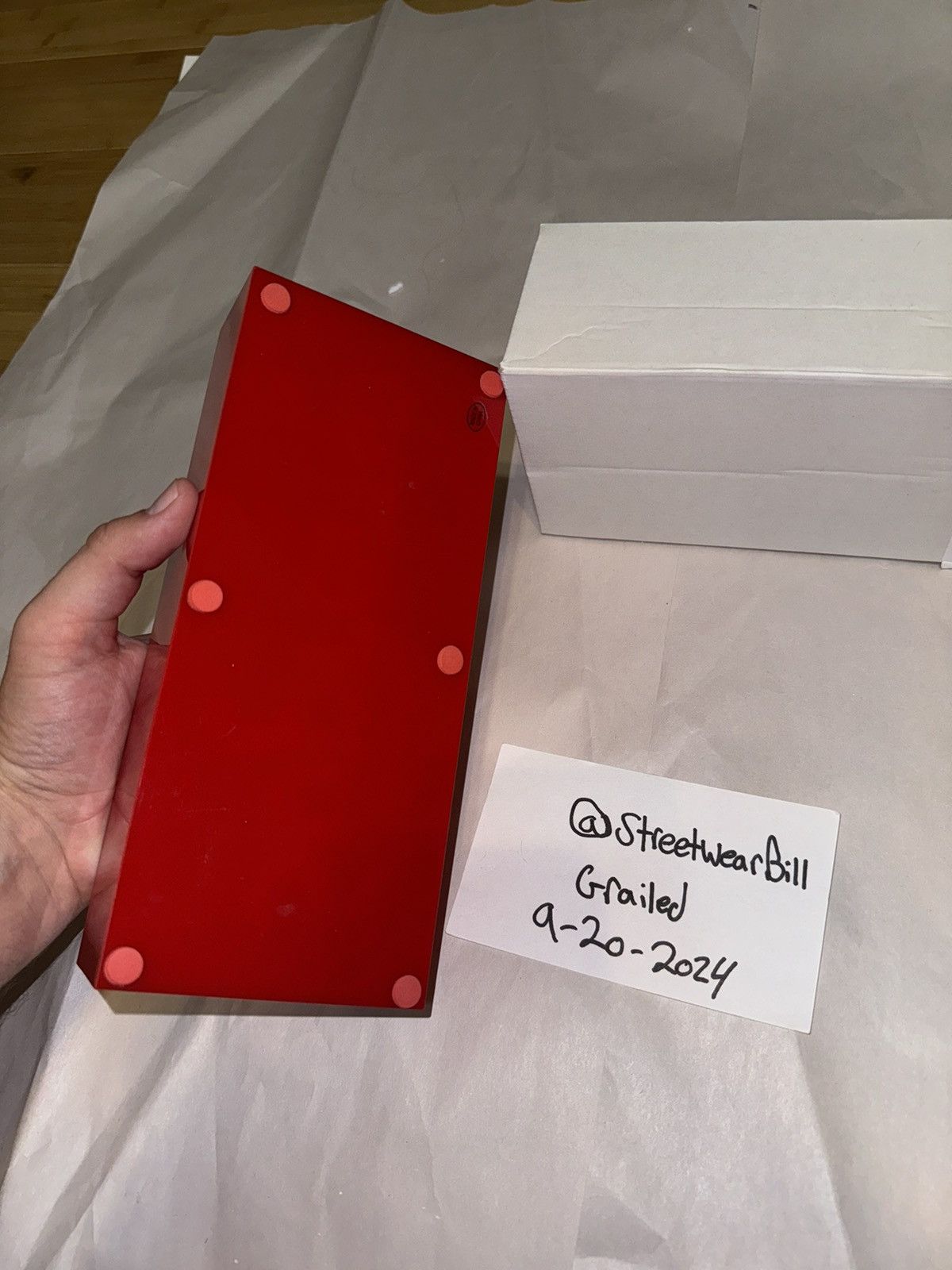 Supreme Supreme Acrylic Lucite Box Size ONE SIZE - 7 Thumbnail