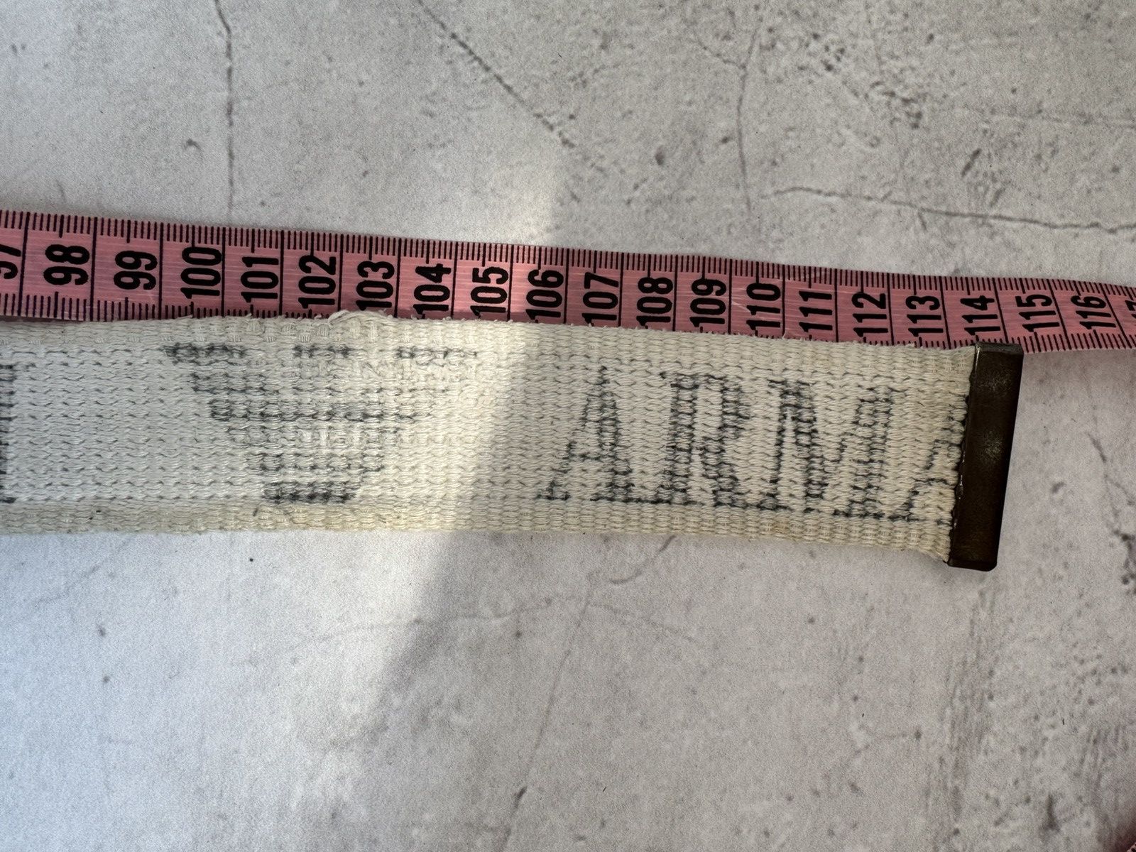Armani Armani Belt Men’s Vintage 90s Size ONE SIZE - 8 Thumbnail