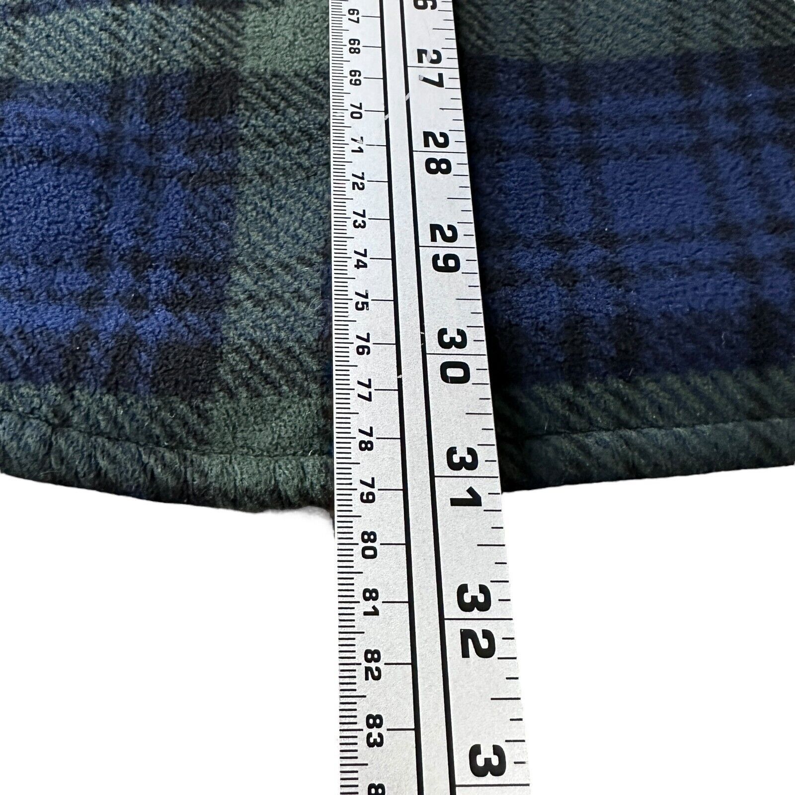 Other Anchorage Expedition Fleece Flannel Shirt Men L Blue Green Size US L / EU 52-54 / 3 - 10 Thumbnail