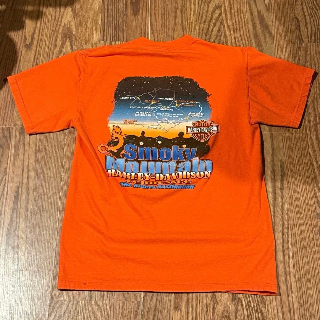Harley Davidson Smoky Mountain Tennessee Harley Davidson 2010 Size US M / EU 48-50 / 2 - 2 Thumbnail