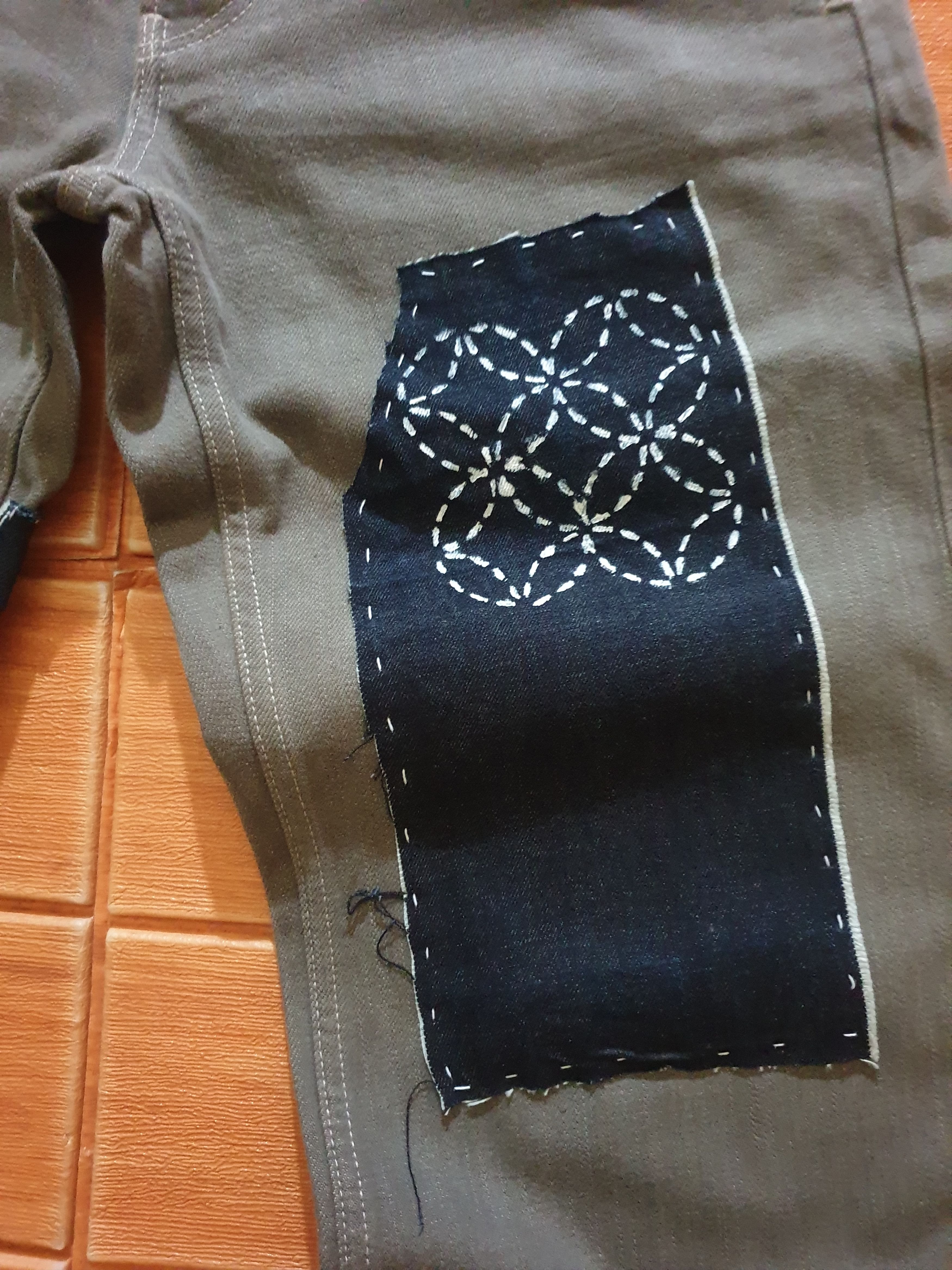 Margaret Howell Margaret Howell x Edwin selvedge custom shashiko pant Size US 31 - 6 Thumbnail