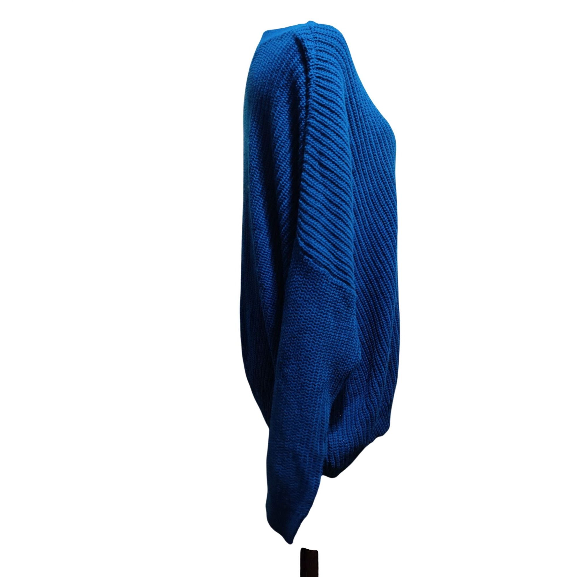 Sonoma Sonoma Plus Size 3X Blue Chunky Knit Sweater Oversized Cozy Size 3XL / US 20-22 - 4 Thumbnail