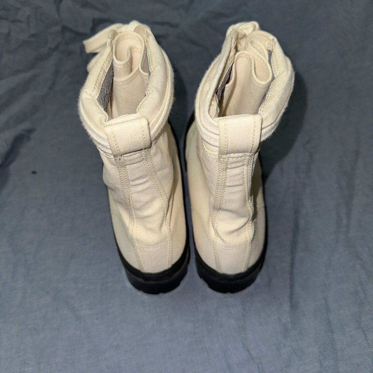 Comme des Garcons Homme Plus 90s CdGH Plus Canvas Combat Boots Size US 10 / EU 43 - 6 Thumbnail