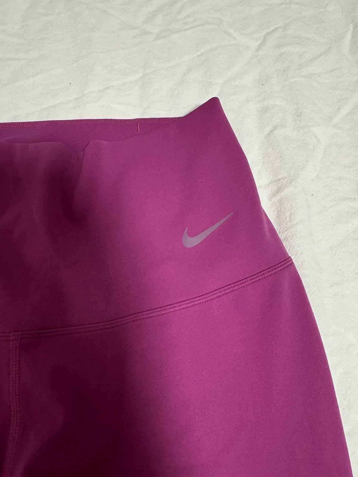 Nike Sample Nike Zenvy Rib High-Waisted 7/8 Leggings Size S Small Size 32" / US 10 / IT 46 - 2 Thumbnail