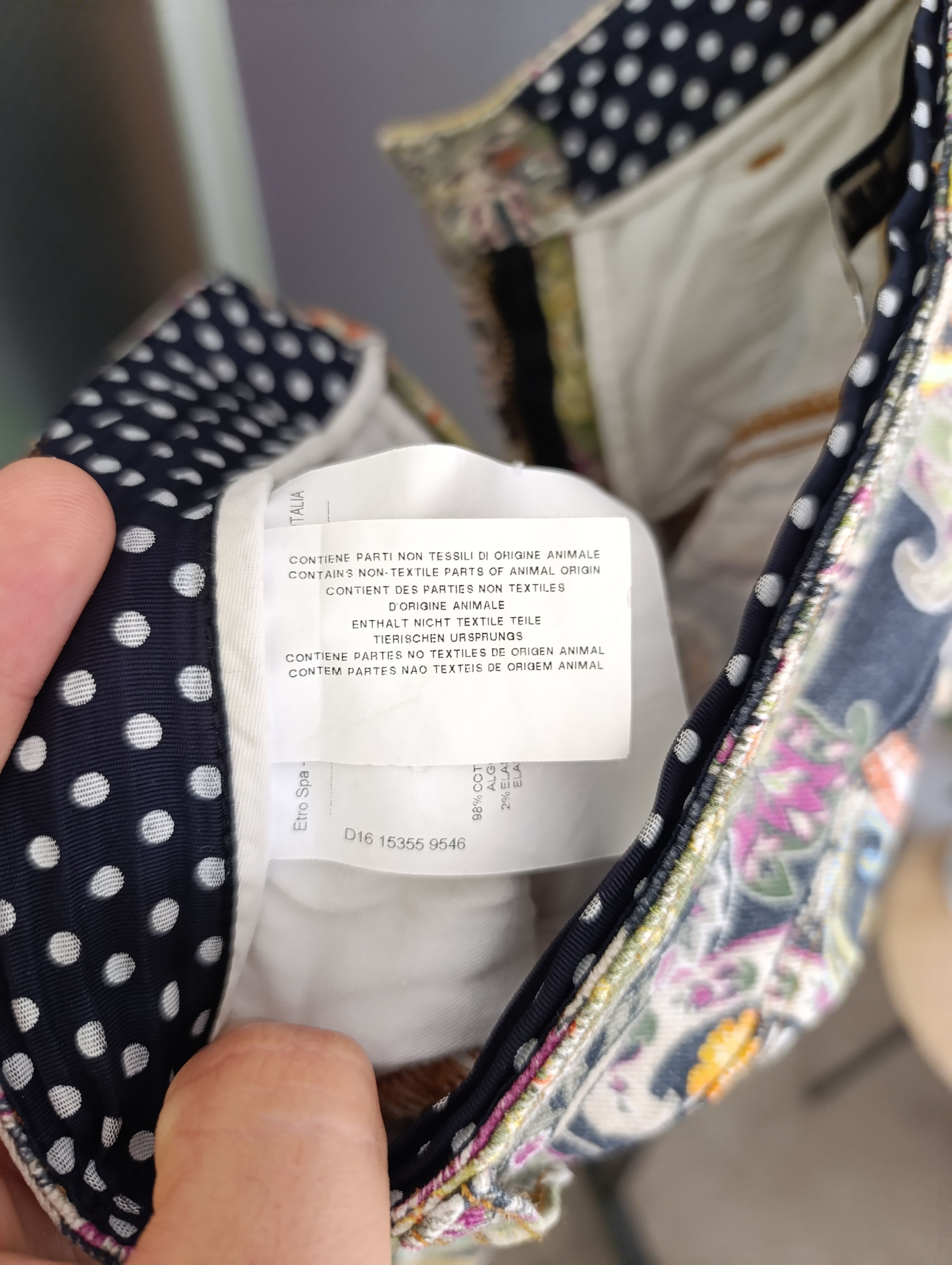 Designer × Etro Etro pailsey high-rise slim jeans floral print Size 29" - 14 Thumbnail