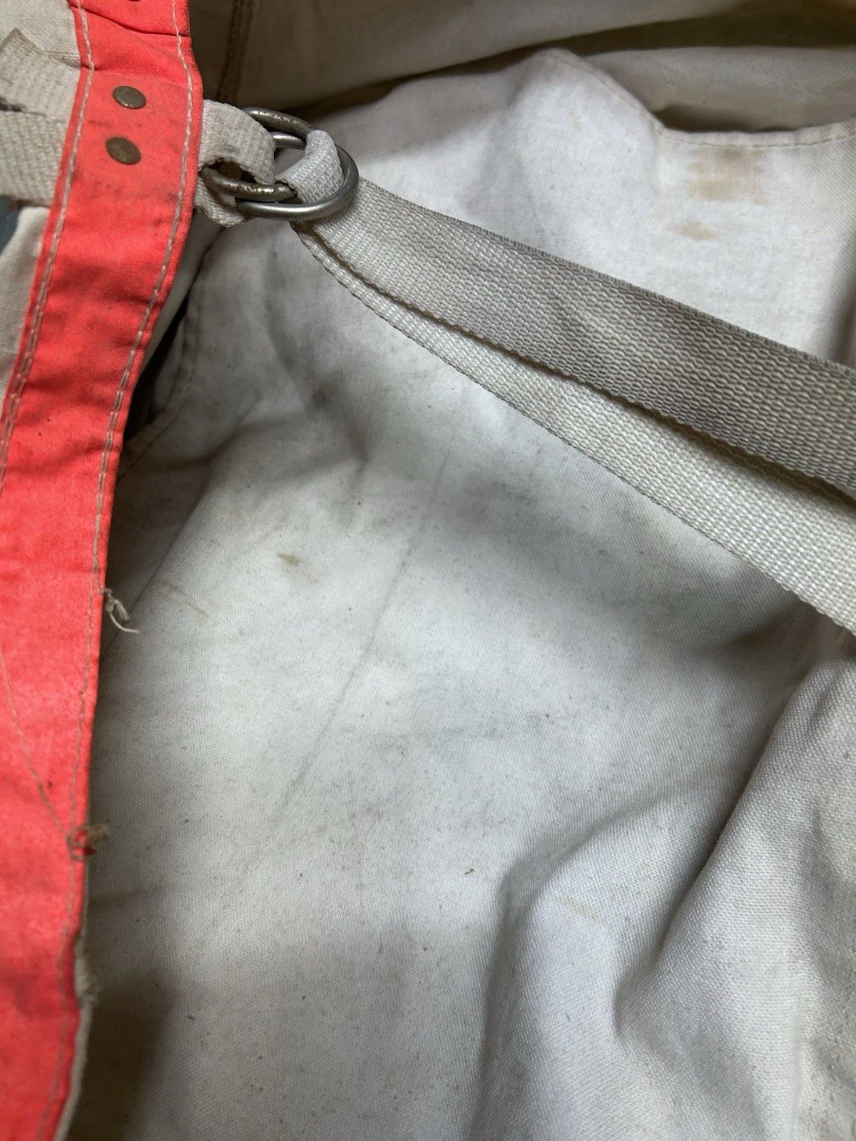 Vintage Vtg Detroit News newspaper saddle bag bicycle canvas newsboy Size ONE SIZE - 17 Thumbnail
