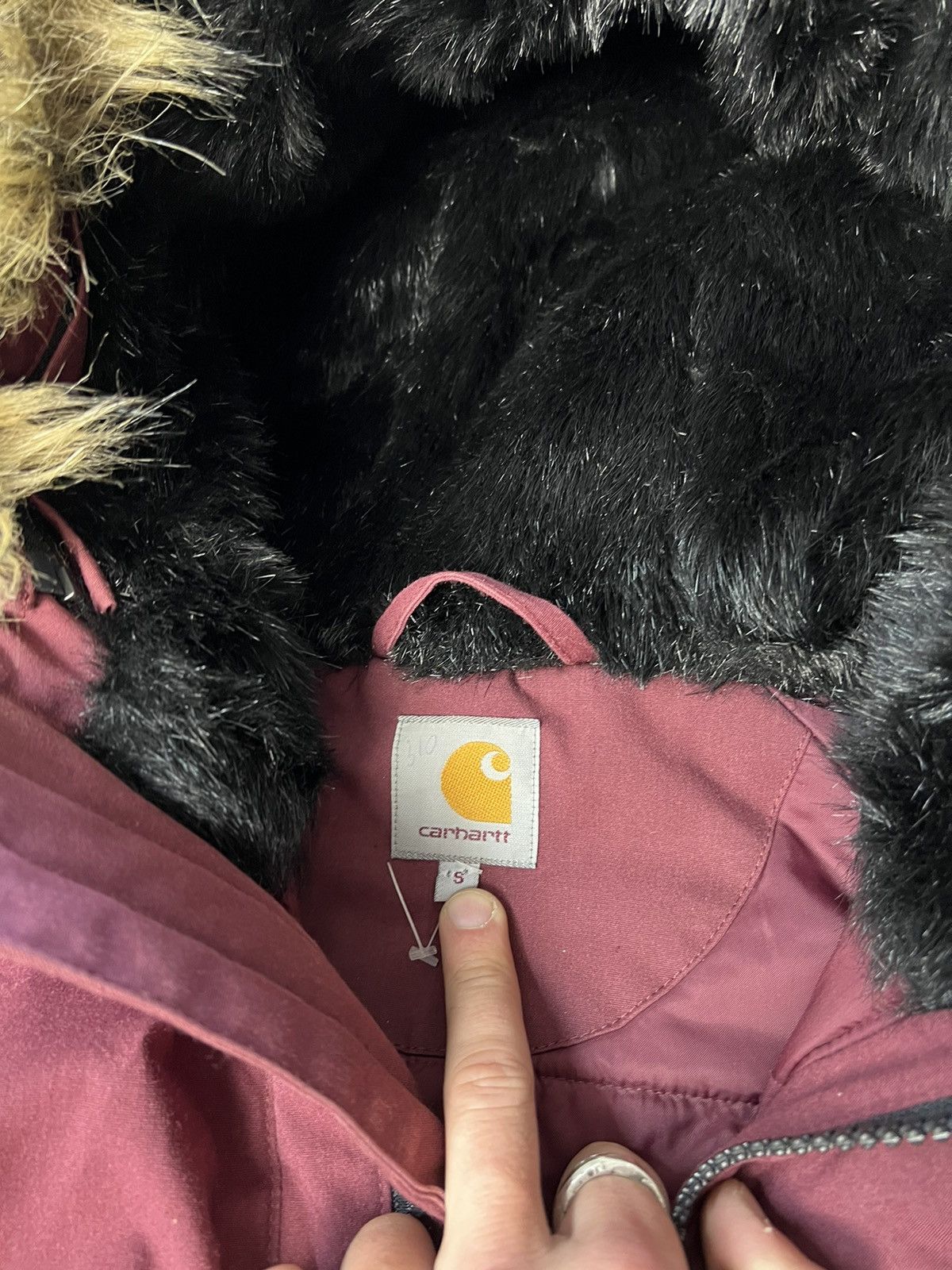Carhartt × If Six Was Nine × Vintage Carhartt Vintage cold parka Jacket with furry hoodie Size US S / EU 44-46 / 1 - 3 Thumbnail