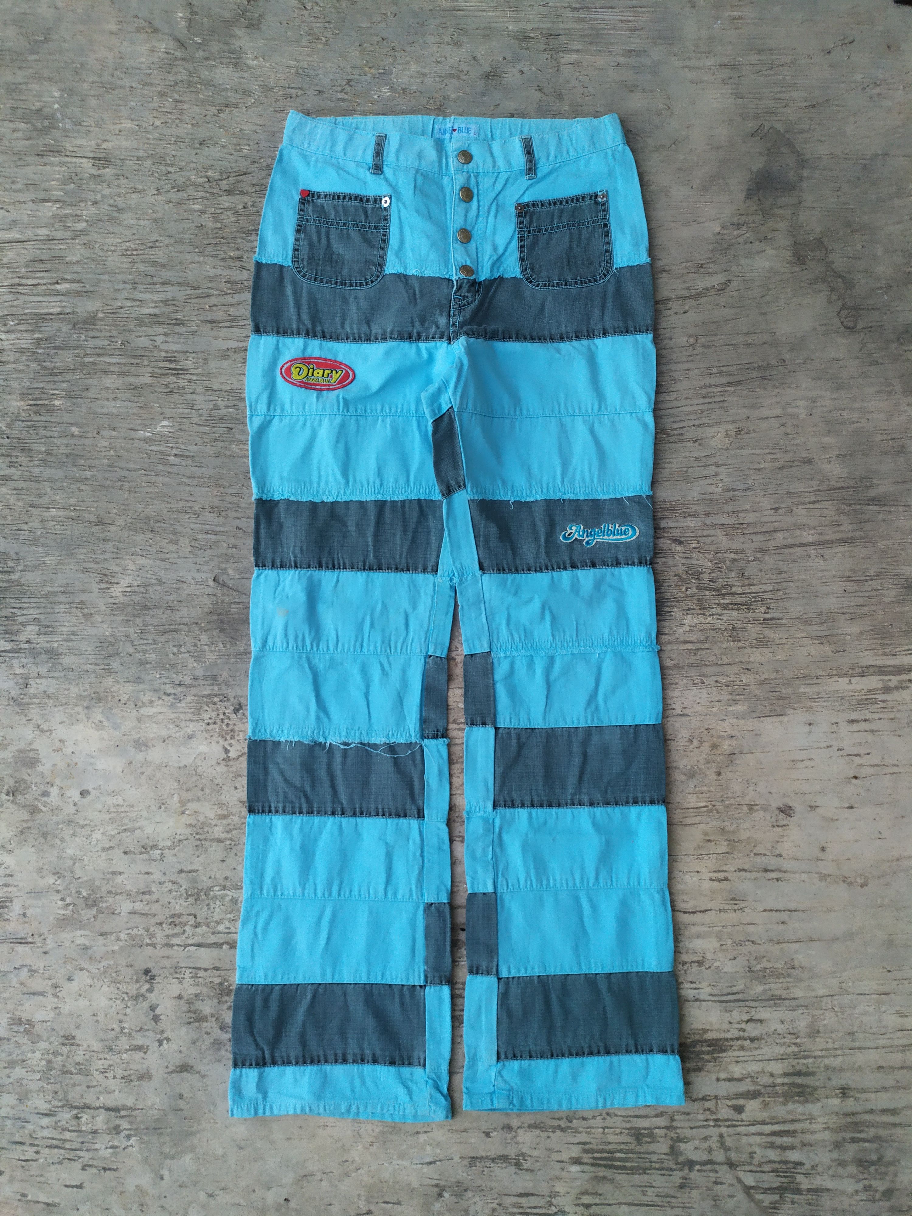 Angel Blue 2000s Hysteric Glamaour Angel❤️Blue - Hagi Pants Size US 28 / EU 44 - 1 Thumbnail