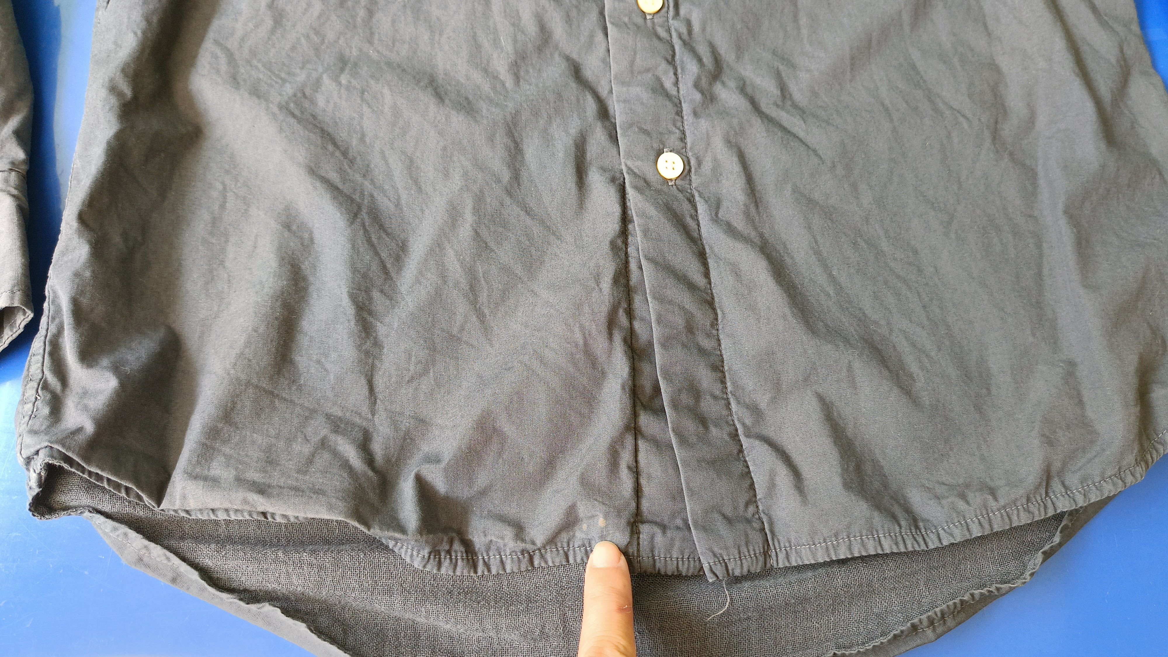 45rpm 45RPM NMD studio by R 1 solid dark gray small lined shirt Size US S / EU 44-46 / 1 - 14 Thumbnail