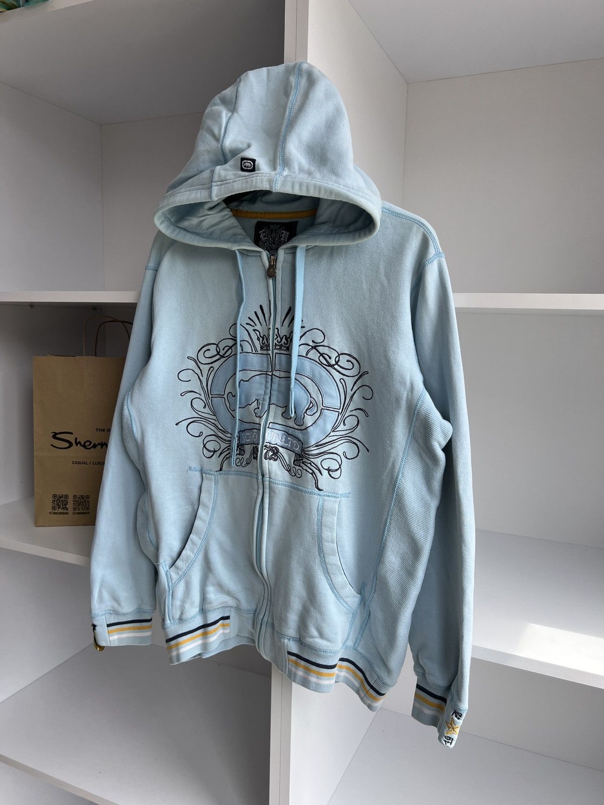 Ecko Unltd. × Vintage Vintage Ecko Y2k Style Hoodie Size US M / EU 48-50 / 2 - 6 Thumbnail