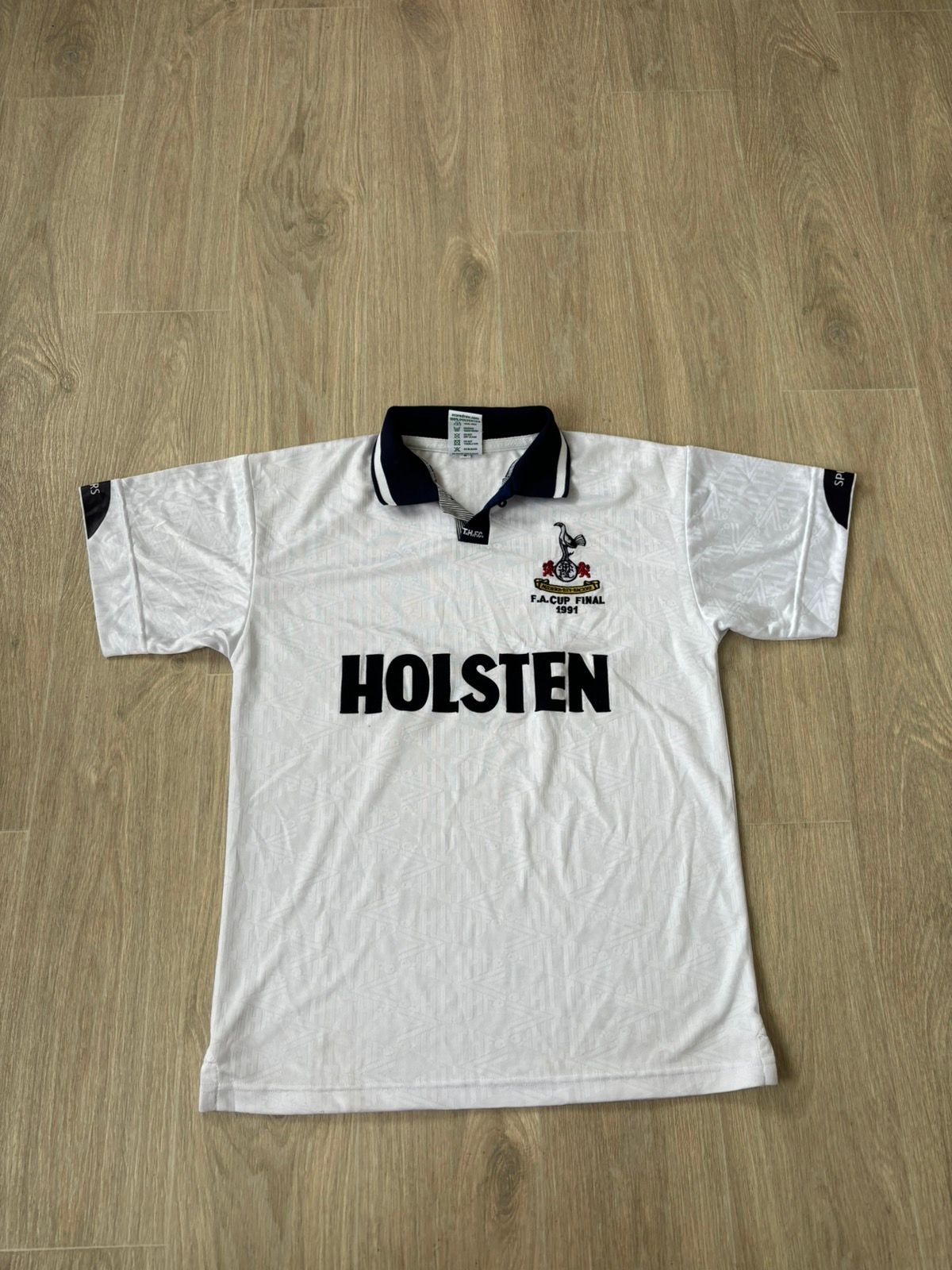 Pre-owned Soccer Jersey X Vintage Tottenham Soccer Jersey 1990s In White