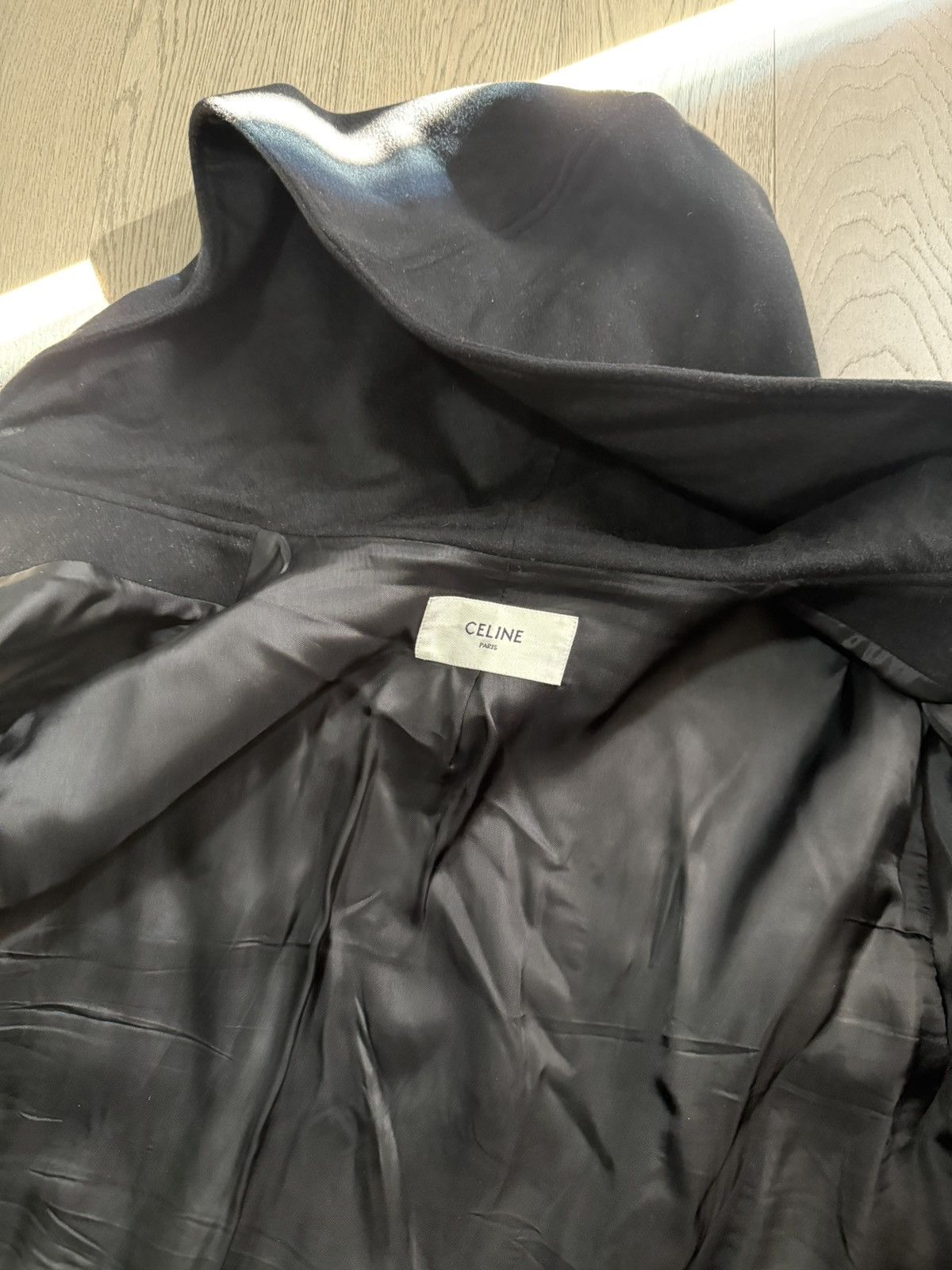 Celine CELINE Hooded Teddy Jacket Size US L / EU 52-54 / 3 - 6 Thumbnail