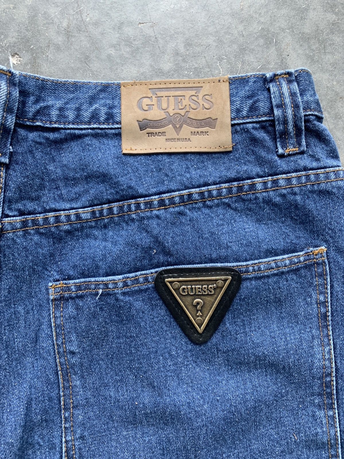 Guess × Southpole × Vintage Vintage Y2K Guess Carpenter Jeans Baggy Fit Size US 38 / EU 54 - 2 Thumbnail