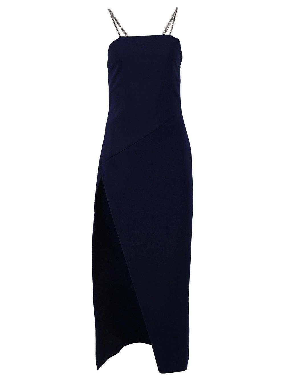The Attico o1mle0526 Fujiko Midi Dress in Navy Size M / US 6-8 / IT 42-44 - 1 Thumbnail