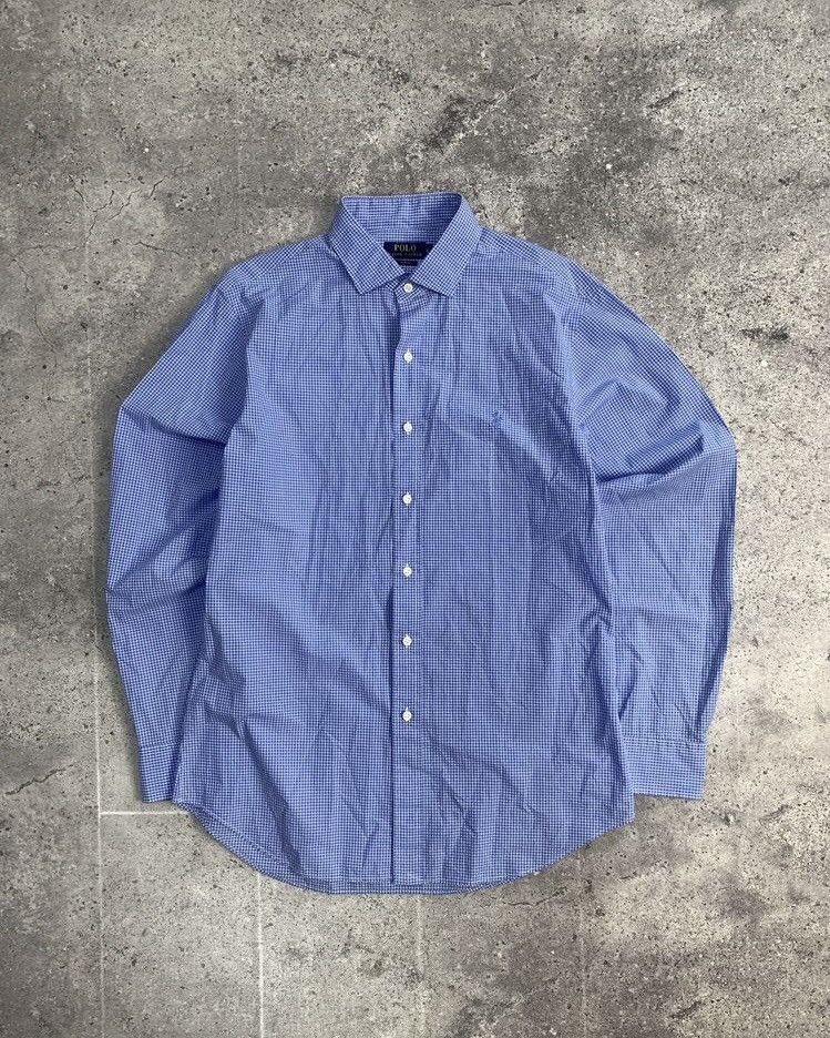 Polo Ralph Lauren × Vintage Polo Ralph Lauren Shirt Vintage Old Money Style Size US L / EU 52-54 / 3 - 3 Thumbnail