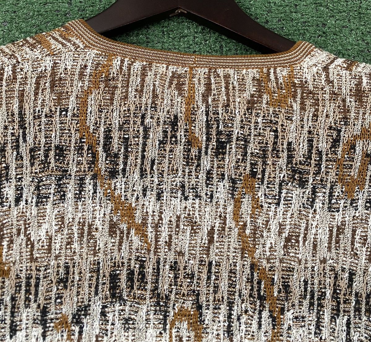 Other Vintage 90’s ST. Croix Brown Textured Patterned Sweater XL Size US XL / EU 56 / 4 - 6 Thumbnail