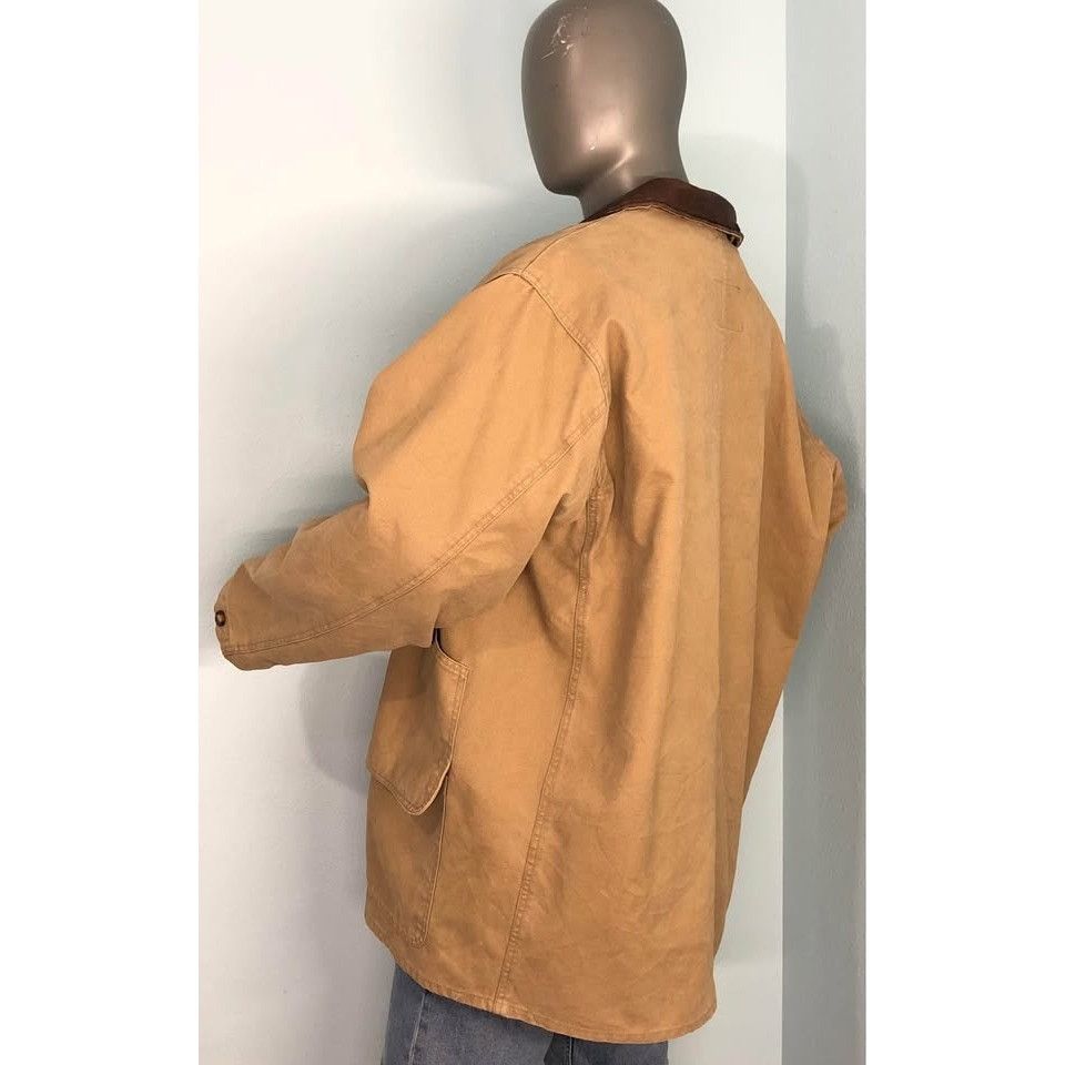 American Eagle Outfitters × Vintage Jacket XL Men Vintage 90s, Leather Collar American Eagle Size US XL / EU 56 / 4 - 2 Thumbnail