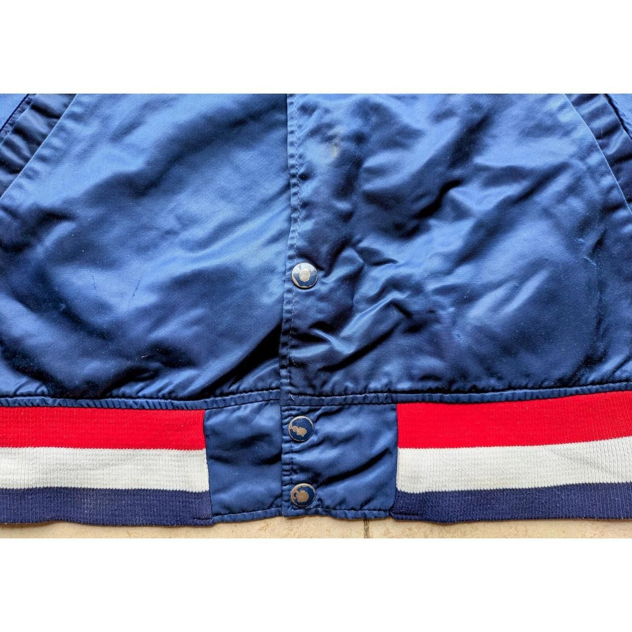 MLB Chicago White Sox 80s STARTER satin L jacket navy MLB vtg Size US L / EU 52-54 / 3 - 4 Thumbnail