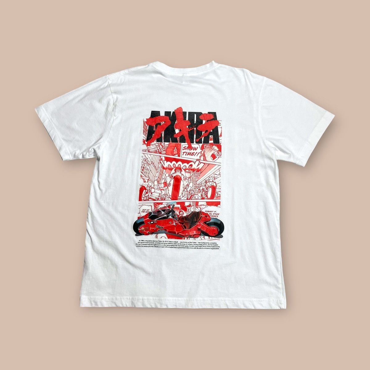 Anime AKIRA Manga White tee Size US L / EU 52-54 / 3 - 2 Thumbnail