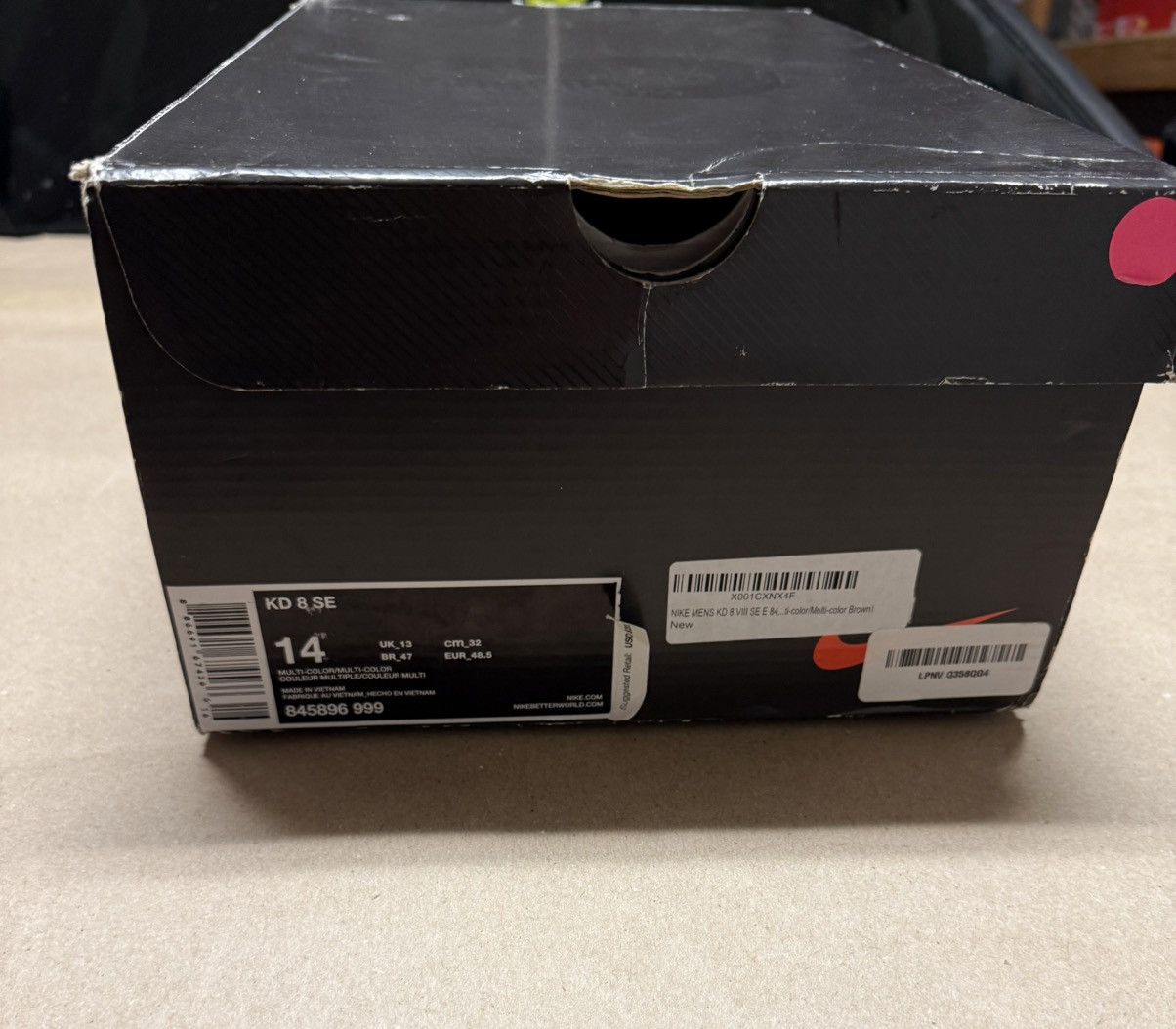 Nike Nike KD 8 SE What The Kevin Durant Men’s size 14 basketball! Size US 14 / EU 47 - 6 Thumbnail