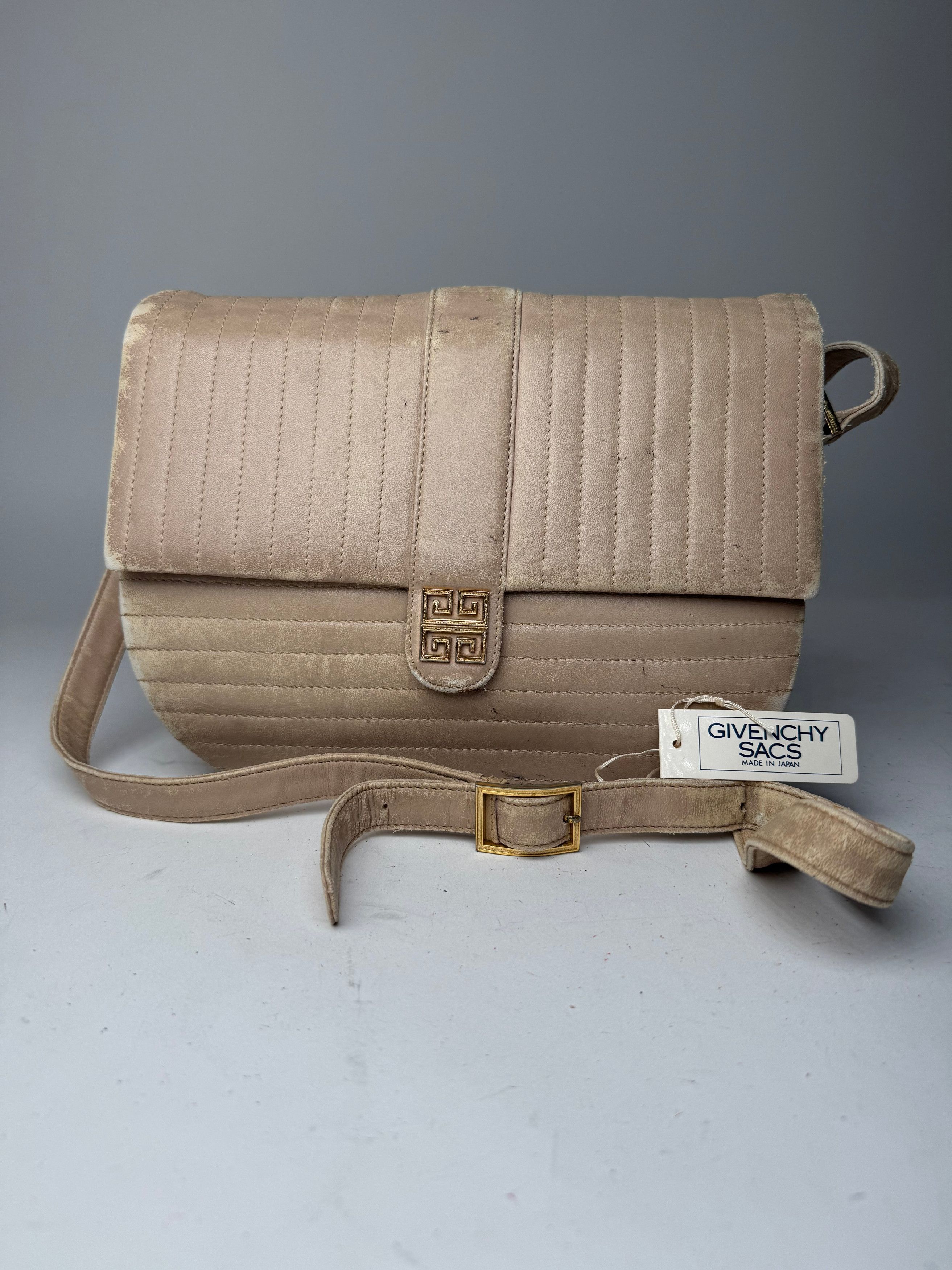 Givenchy Vintage Crossbody Leather bag beige Size ONE SIZE - 1 Thumbnail