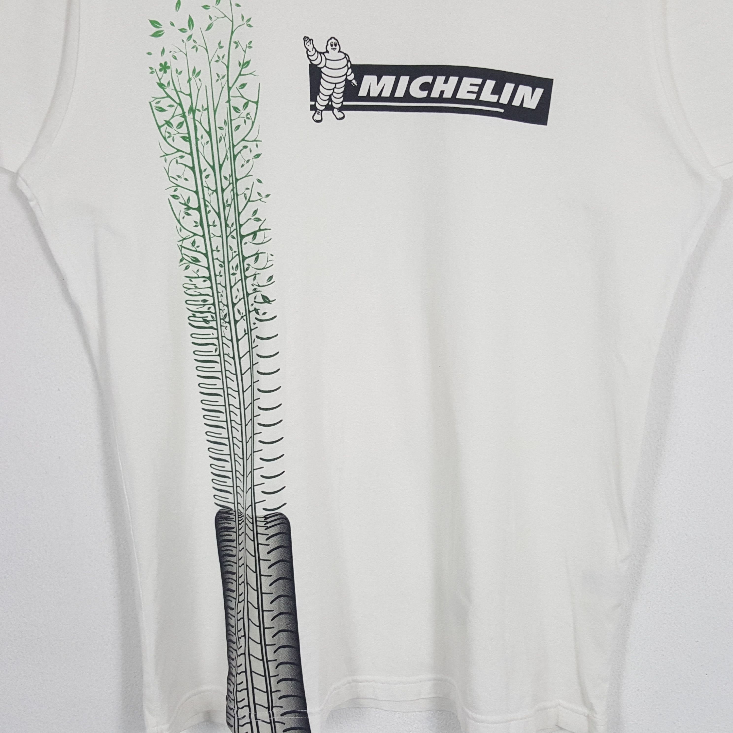 Uniqlo × Vintage Vintage Michelin Racing Tyre Motorsports Tshirt Size US M / EU 48-50 / 2 - 2 Thumbnail