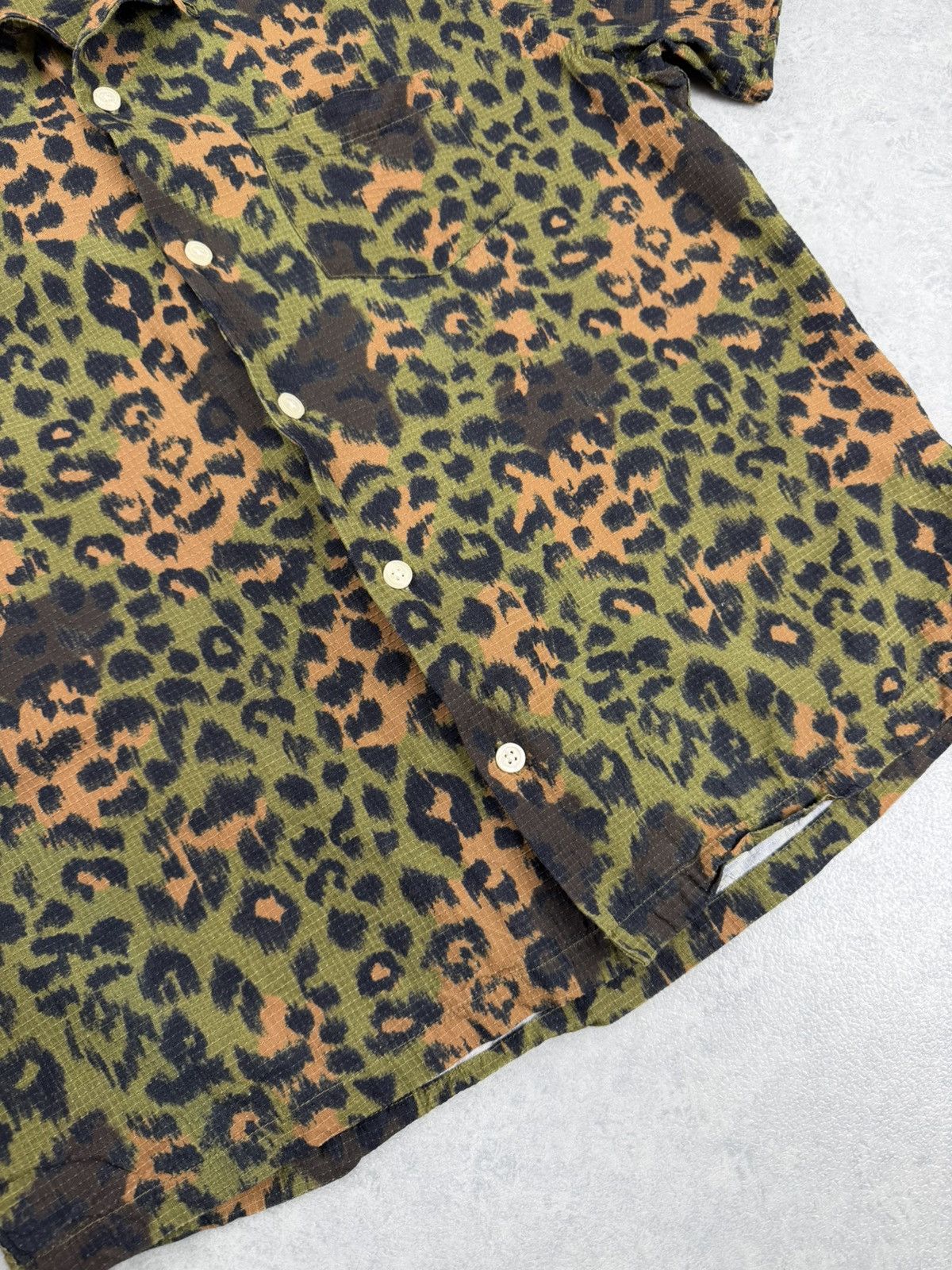 Allsaints Allsaints Styx Printed Short Sleeve Shirt Size S Size US S / EU 44-46 / 1 - 2 Thumbnail