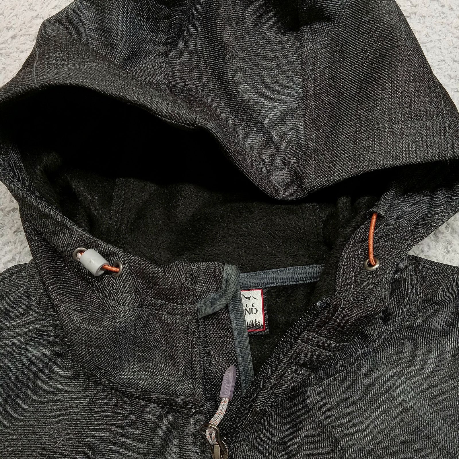 & Other Stories Double Diamond Hooded Jacket M Men's Fur Lined Grey Size US M / EU 48-50 / 2 - 4 Thumbnail