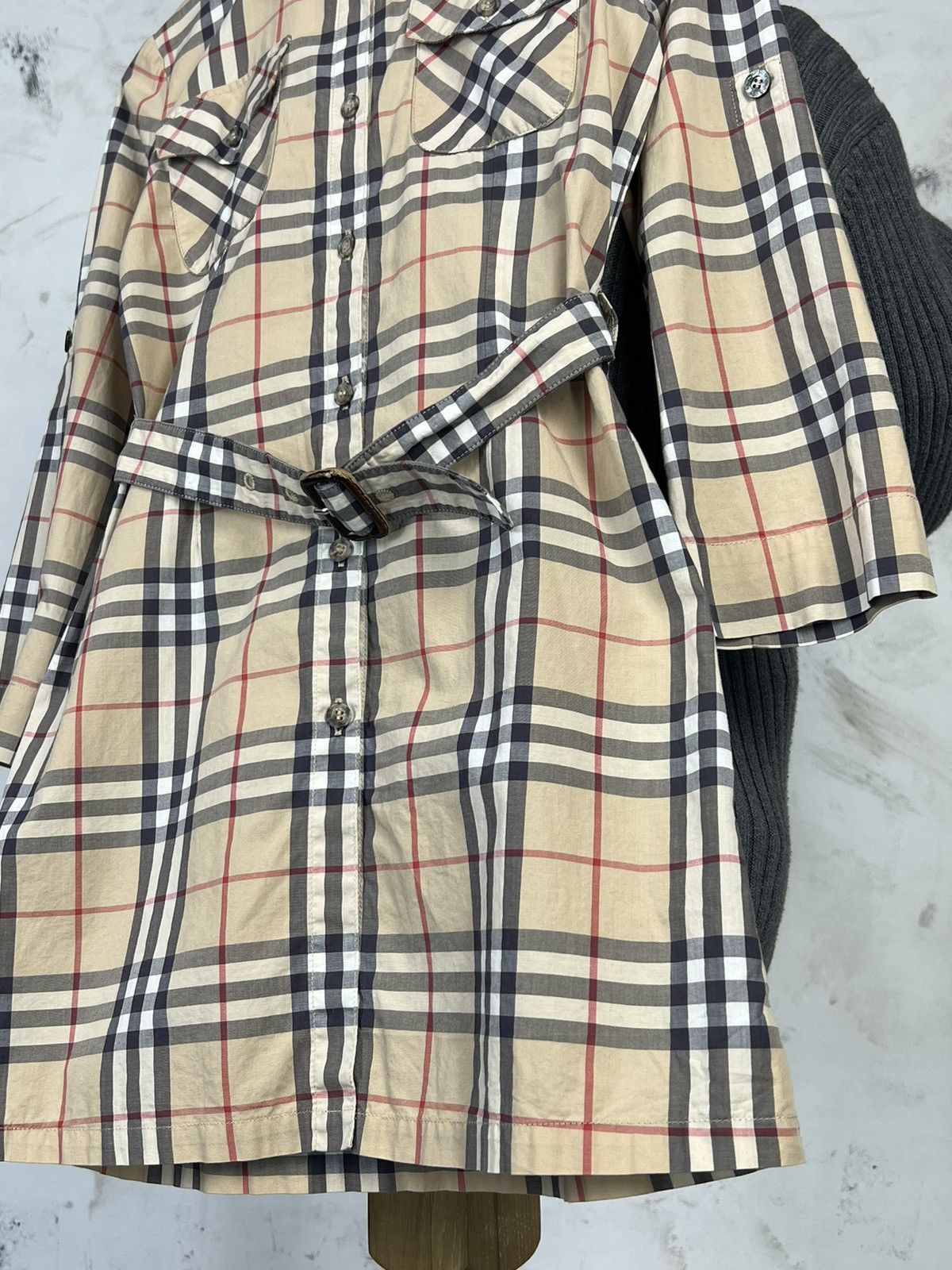 Burberry Burberry Kids Nova Check Shirt Dress Size 8Y / 128cm Size XXS / US 00 / IT 34 - 3 Thumbnail