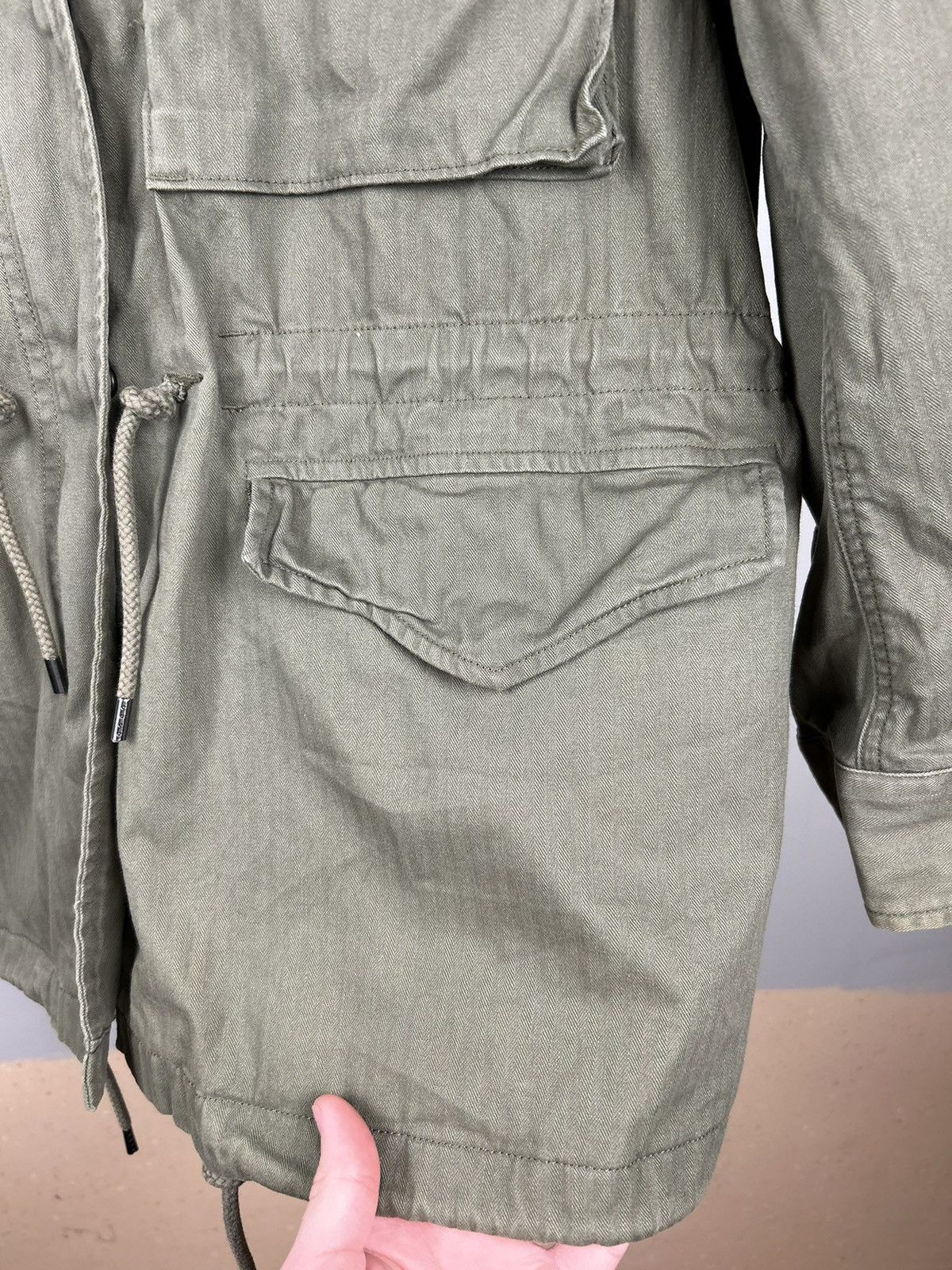 Polo Ralph Lauren Polo Ralph Lauren Green Military Army Herringbone USA Flag Size US L / EU 52-54 / 3 - 10 Thumbnail