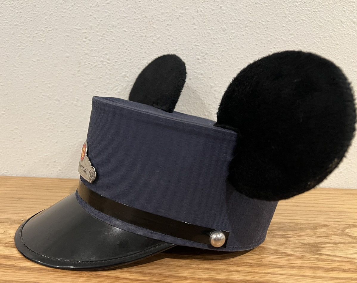 Disney × Vintage Vintage Disney Red Car Trolley Conductor Hat Size ONE SIZE - 3 Thumbnail