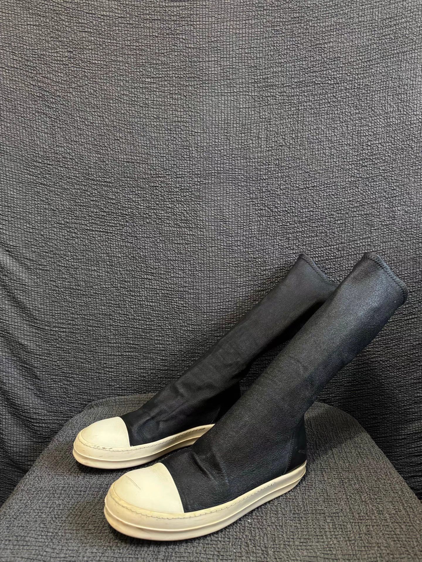 Rick Owens Rick Owens 16FW mainline lambskin "Adonis" boots Size US 7.5 / EU 40-41 - 8 Thumbnail