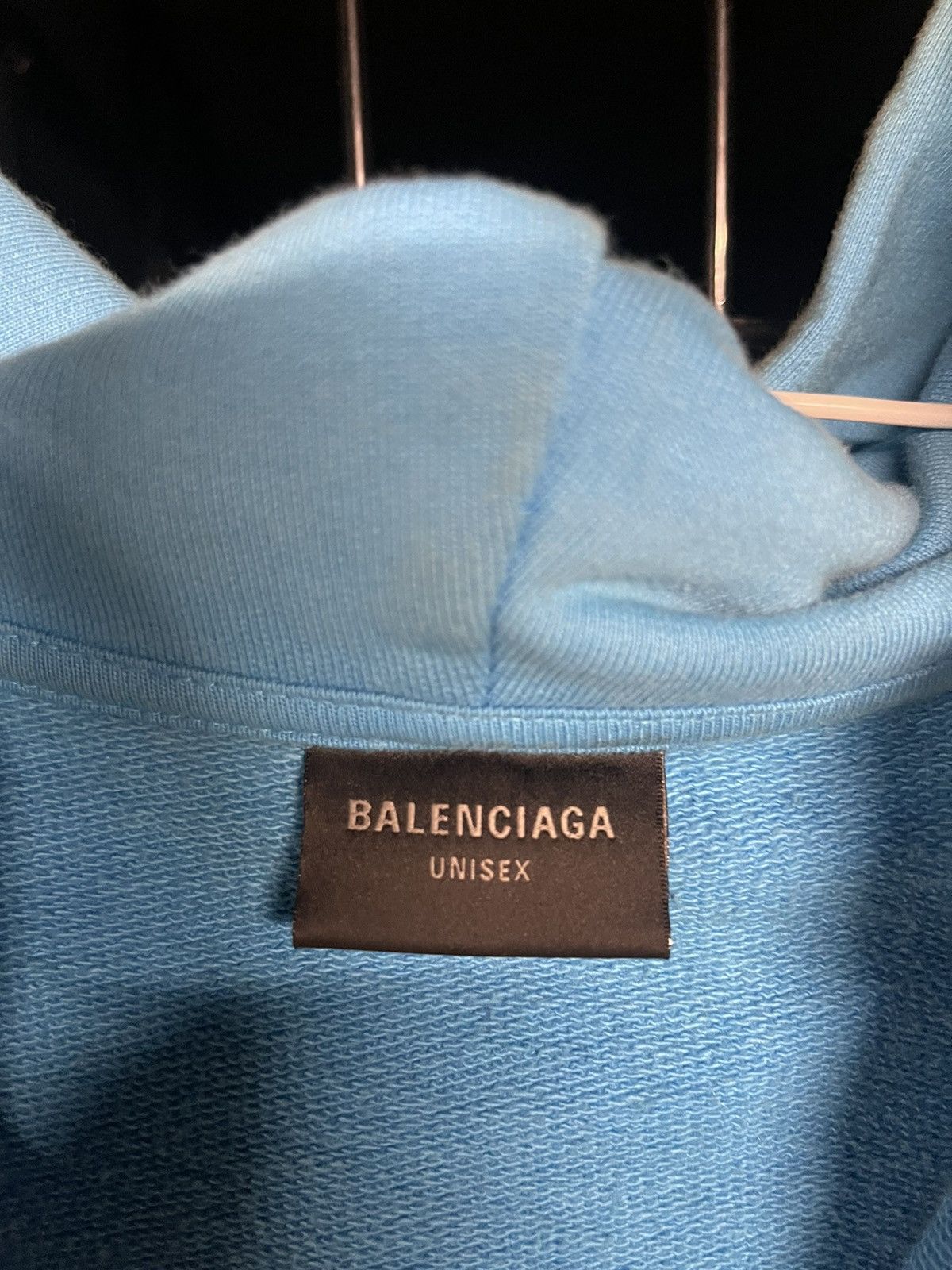 Balenciaga Balenciaga Blue Skater Zip Hoodie Size US S / EU 44-46 / 1 - 18 Thumbnail